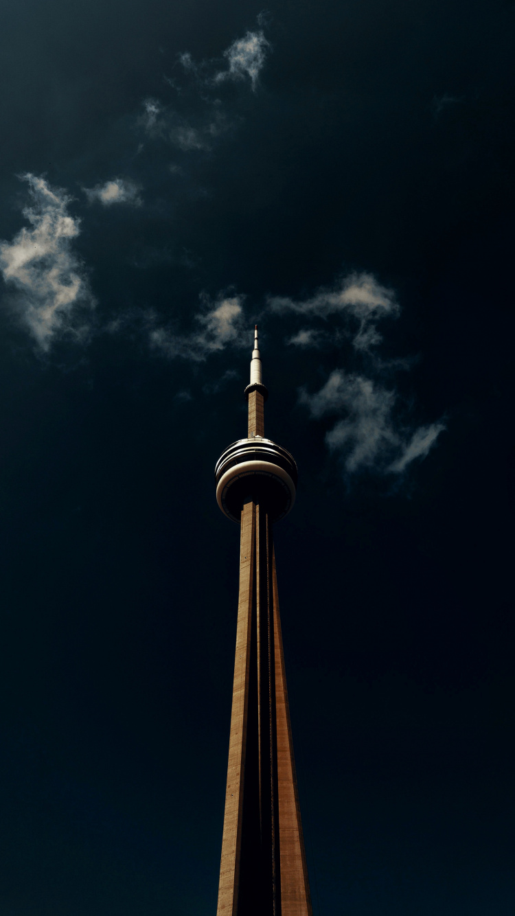 Cloud, Skyscraper, Building, Tower, Finial. Wallpaper in 750x1334 Resolution