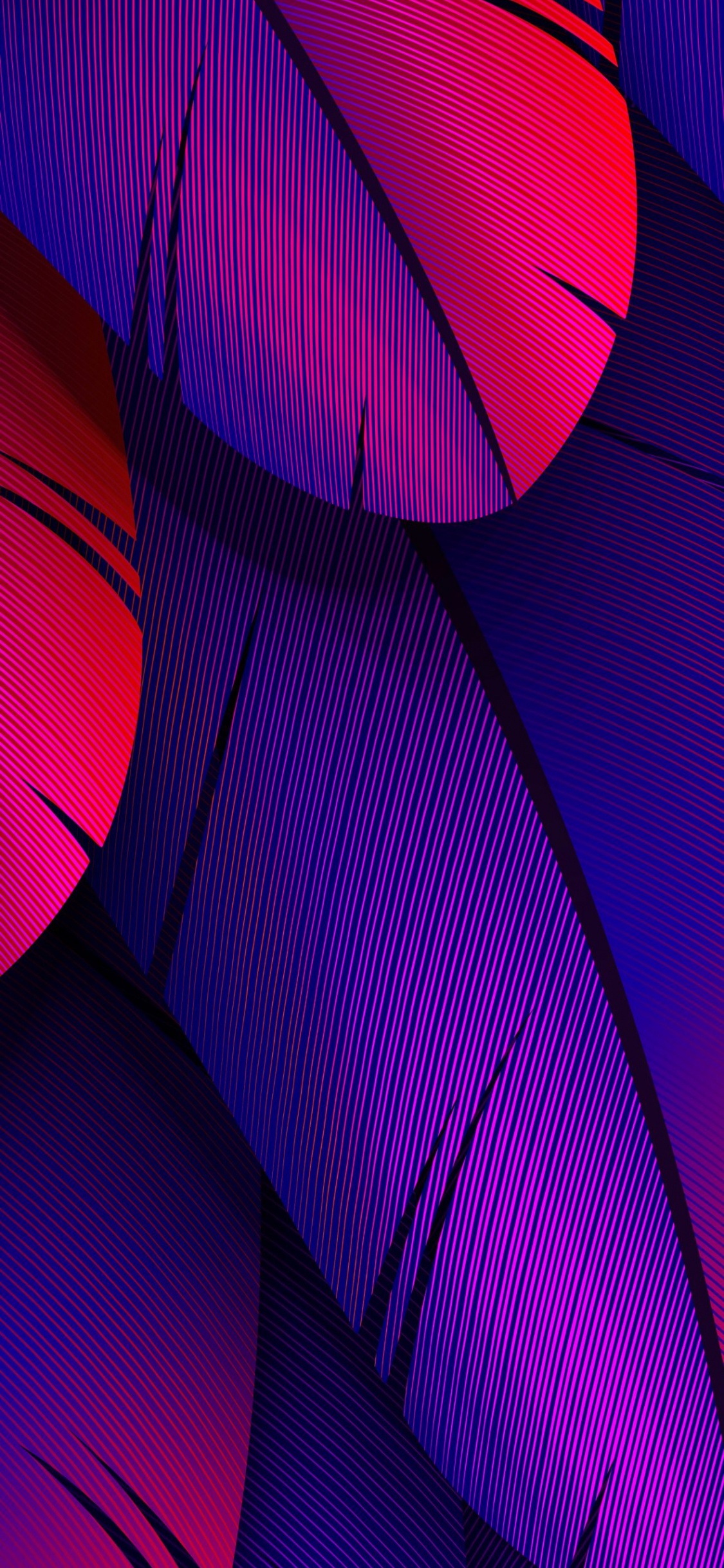 Luz, Morado, Azure, Textil, Violeta. Wallpaper in 1125x2436 Resolution