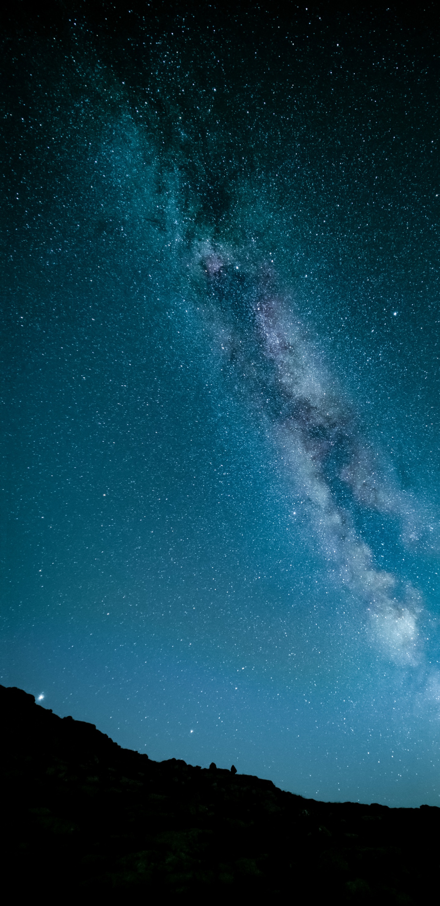Atmosphère, Azure, Paysage Naturel, Objet Astronomique, Galaxie. Wallpaper in 1440x2960 Resolution