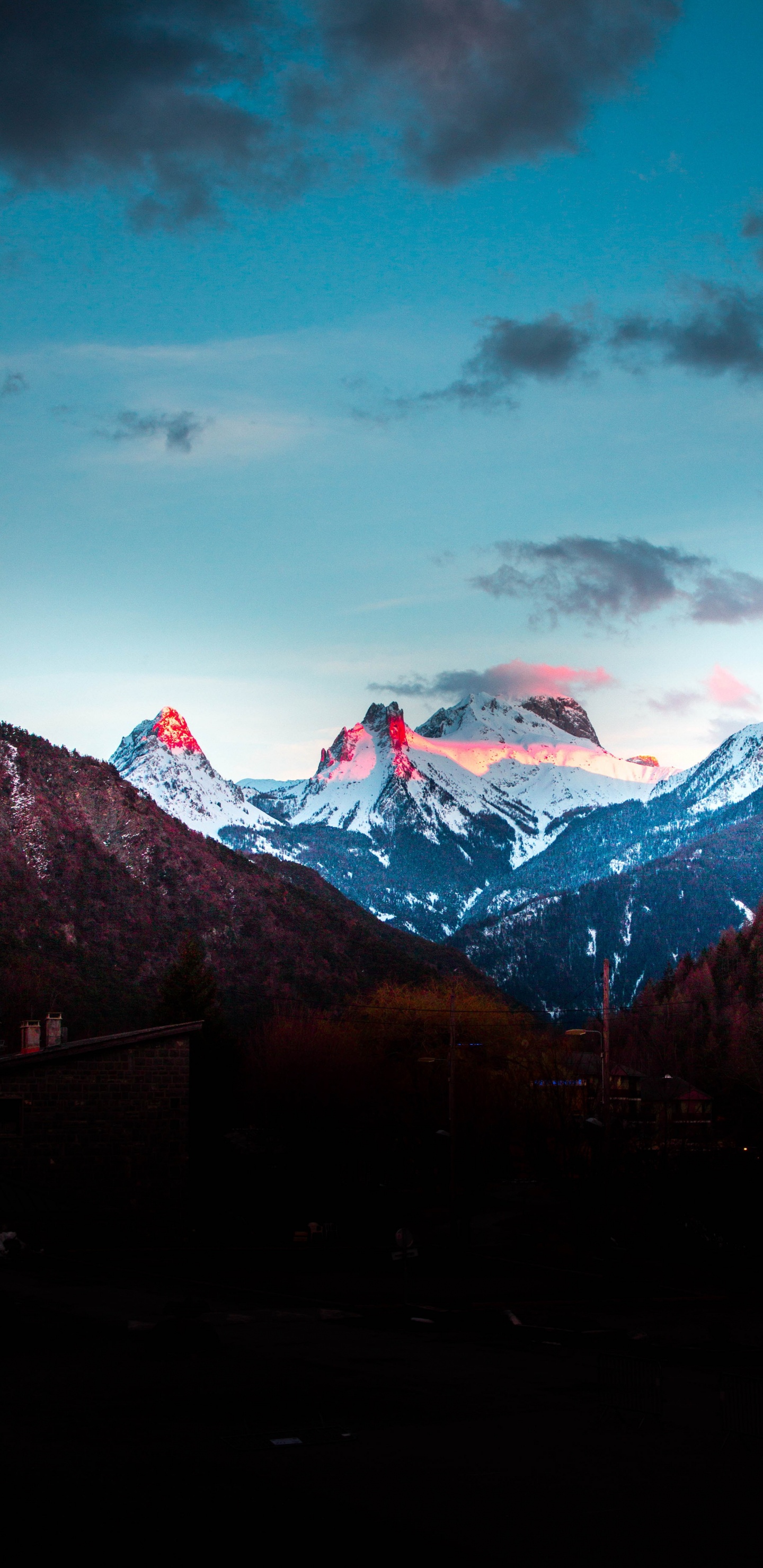 Montaje de Escenografía, Alpes, Naturaleza, Pelaje, Ambiente. Wallpaper in 1440x2960 Resolution