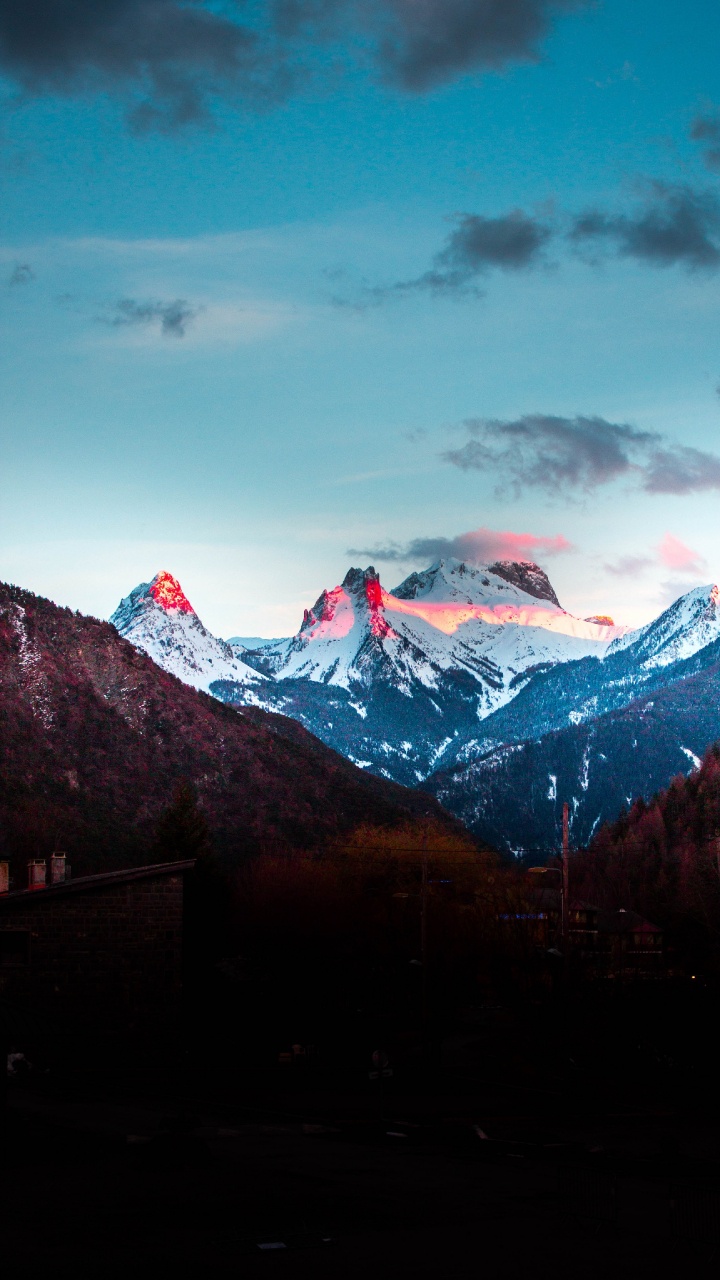 Montaje de Escenografía, Alpes, Naturaleza, Pelaje, Ambiente. Wallpaper in 720x1280 Resolution