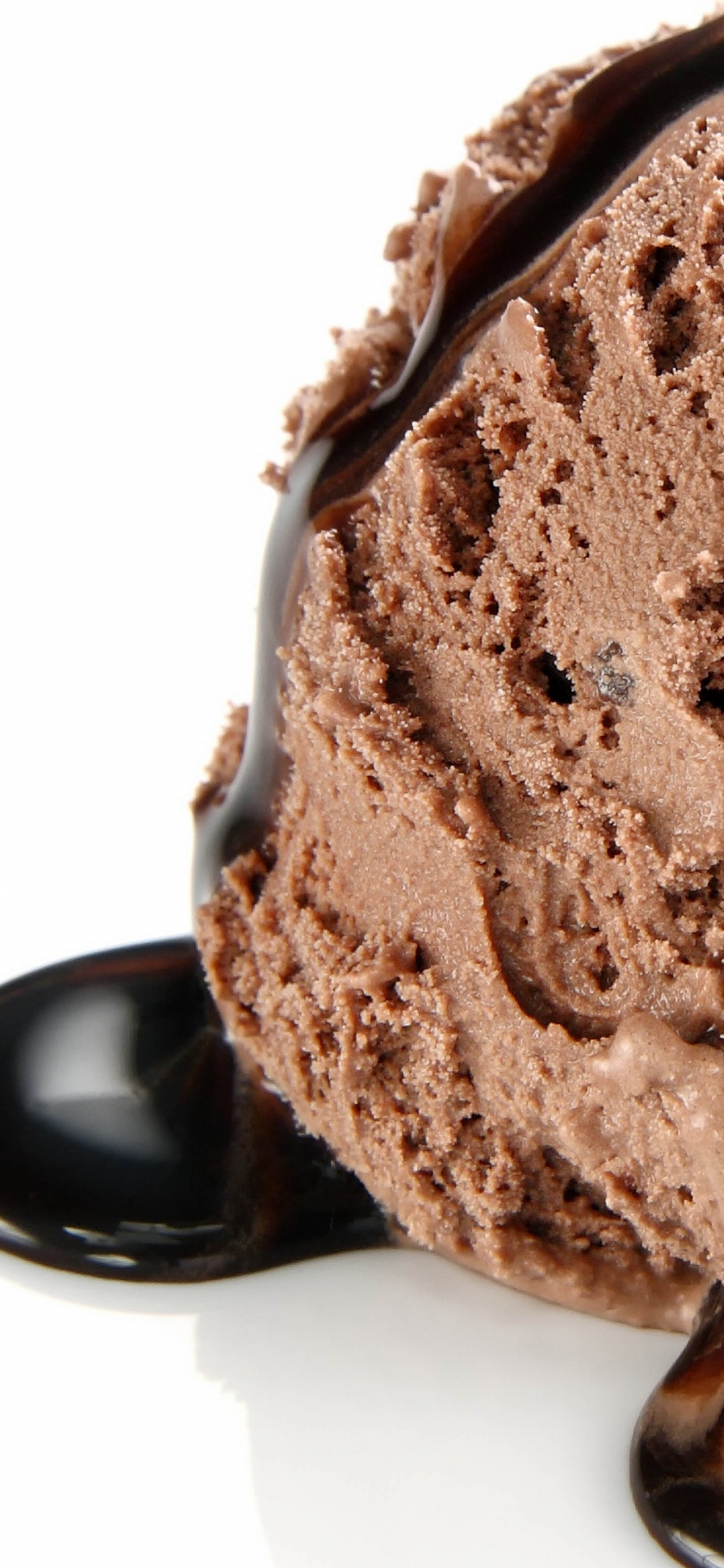 Chocolate Cake With Chocolate Syrup. Wallpaper in 1242x2688 Resolution