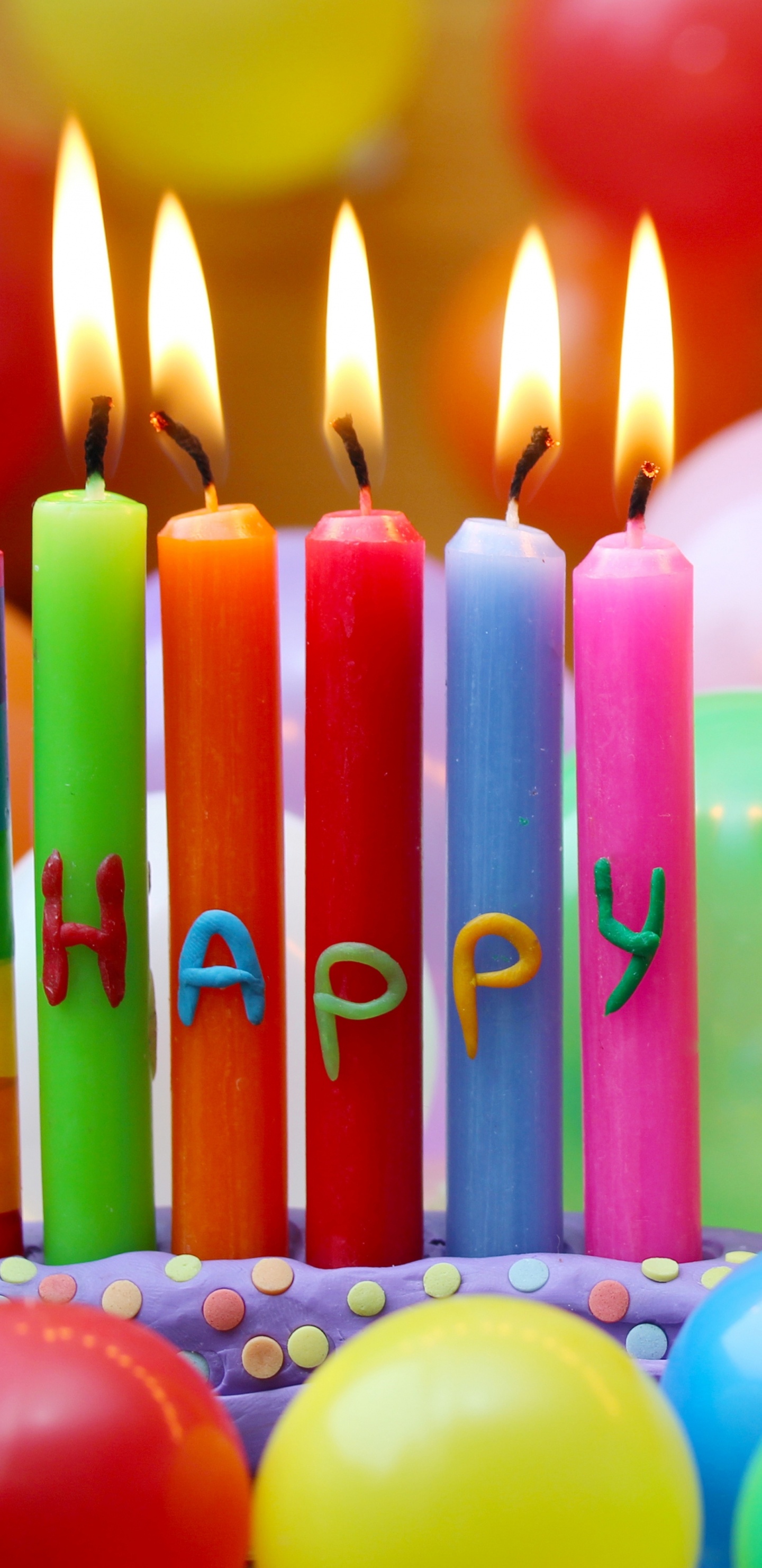 Happy Birthday, Geburtstag, Kerze, Geburtstagskerze, Partei. Wallpaper in 1440x2960 Resolution