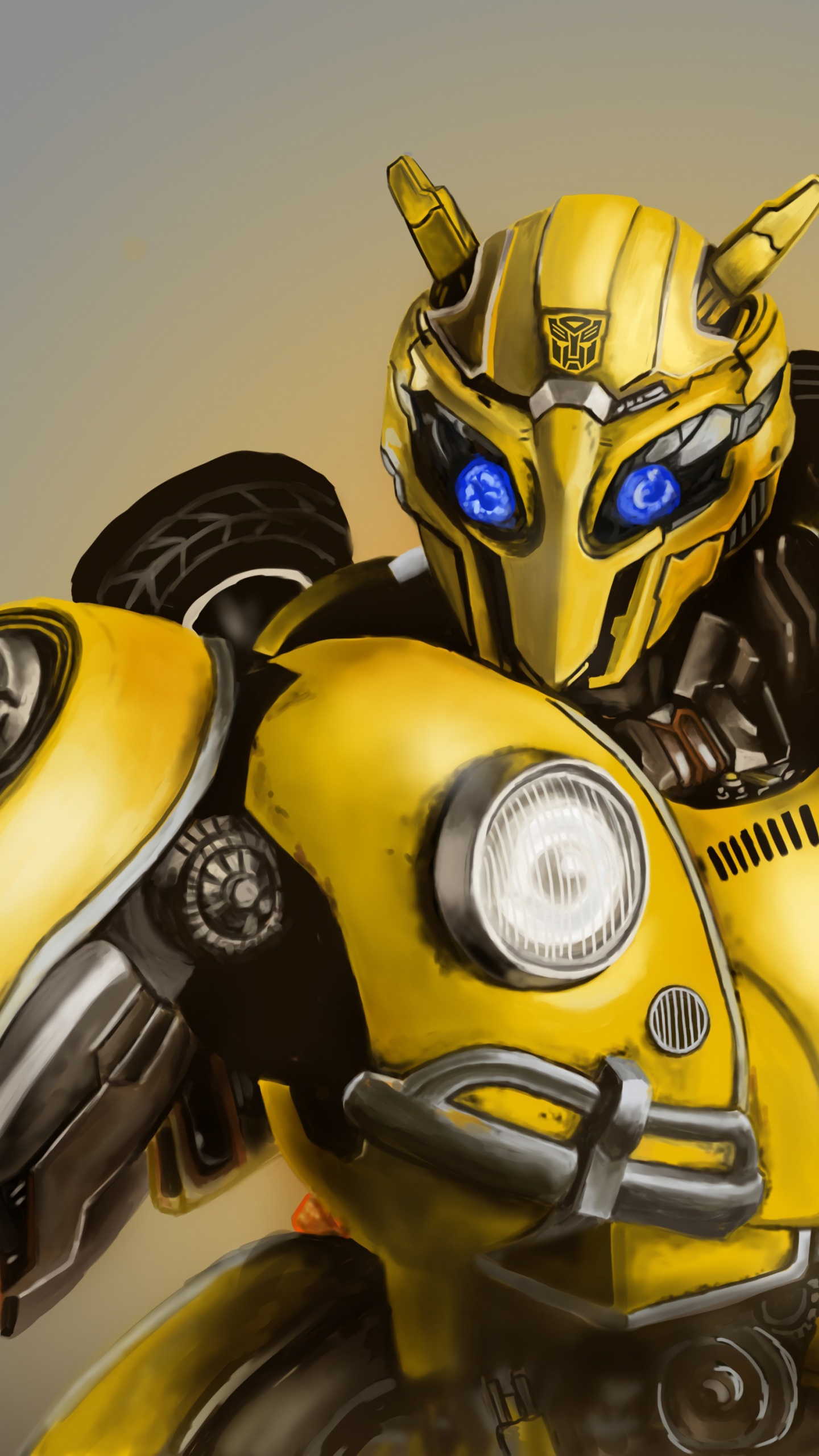 Roboter, Hummel, Transformator, Hummeltransformator, Optimus Prime. Wallpaper in 1440x2560 Resolution