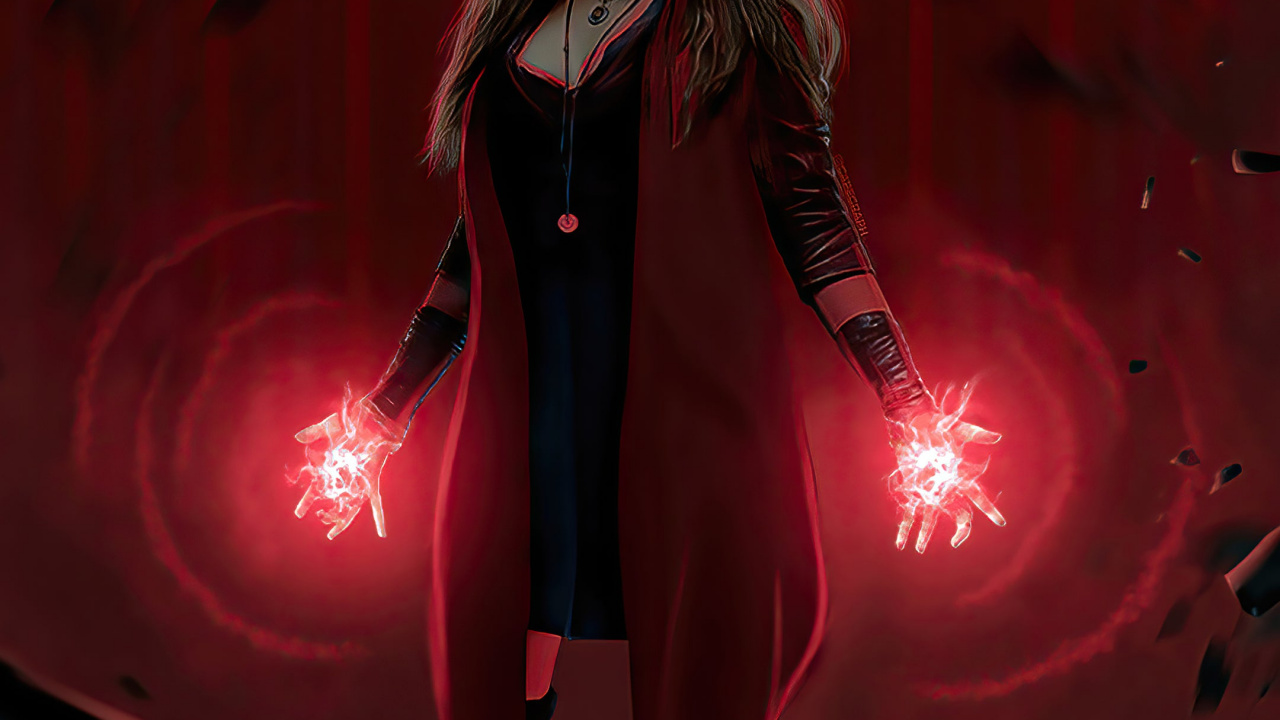 Wanda Maximoff, Entertainment, Pink, Art, Performing Arts. Wallpaper in 1280x720 Resolution