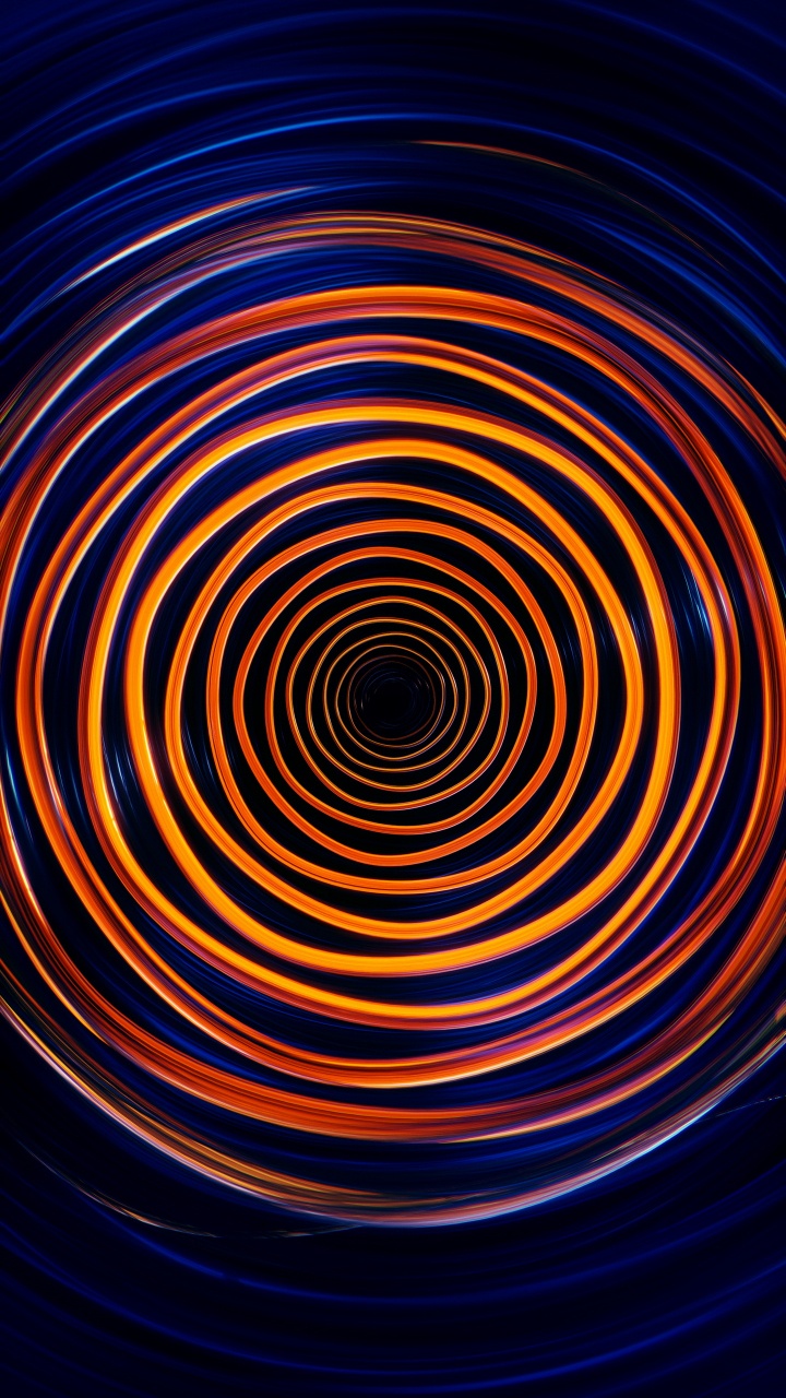 la Pureté de la Couleur, Art, Symétrie, Cercle, Eau. Wallpaper in 720x1280 Resolution