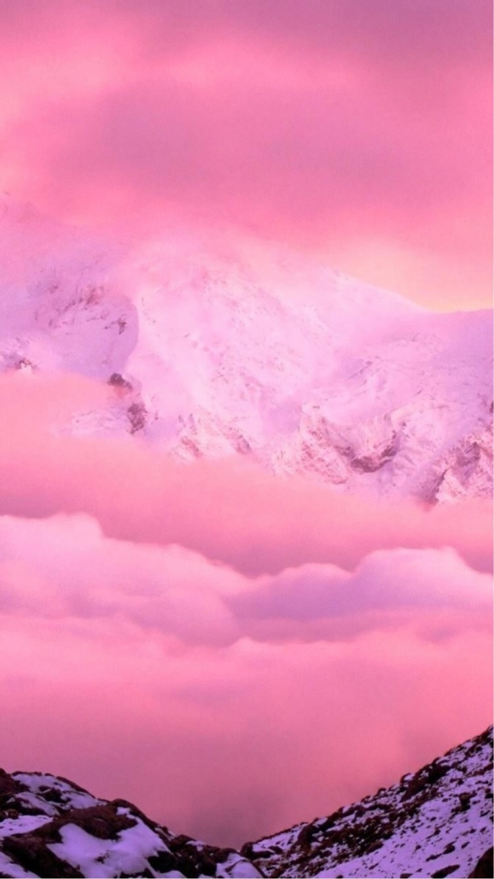 Pink, Cloud, Purple, Violet, Magenta. Wallpaper in 720x1280 Resolution