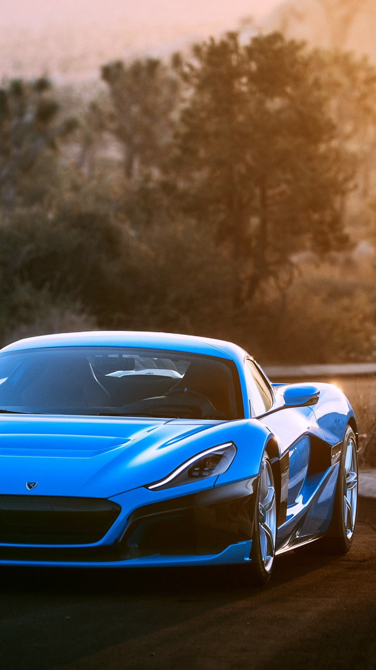 Rimac C Two, Rimac Automobili, Rimac Concept One, Cars, 2018 Geneva Motor Show. Wallpaper in 750x1334 Resolution