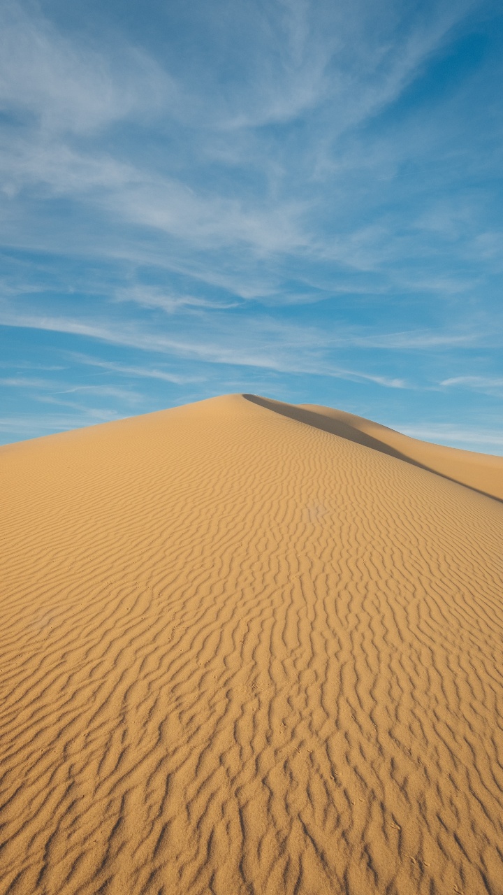 ERG, le Chant de Sable, Dune, Sand, Environnement Naturel. Wallpaper in 720x1280 Resolution