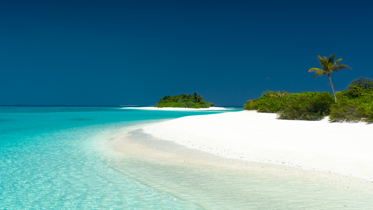 Azul, Mar, Agua, Oceano, Trópicos. Wallpaper in 1280x720 Resolution