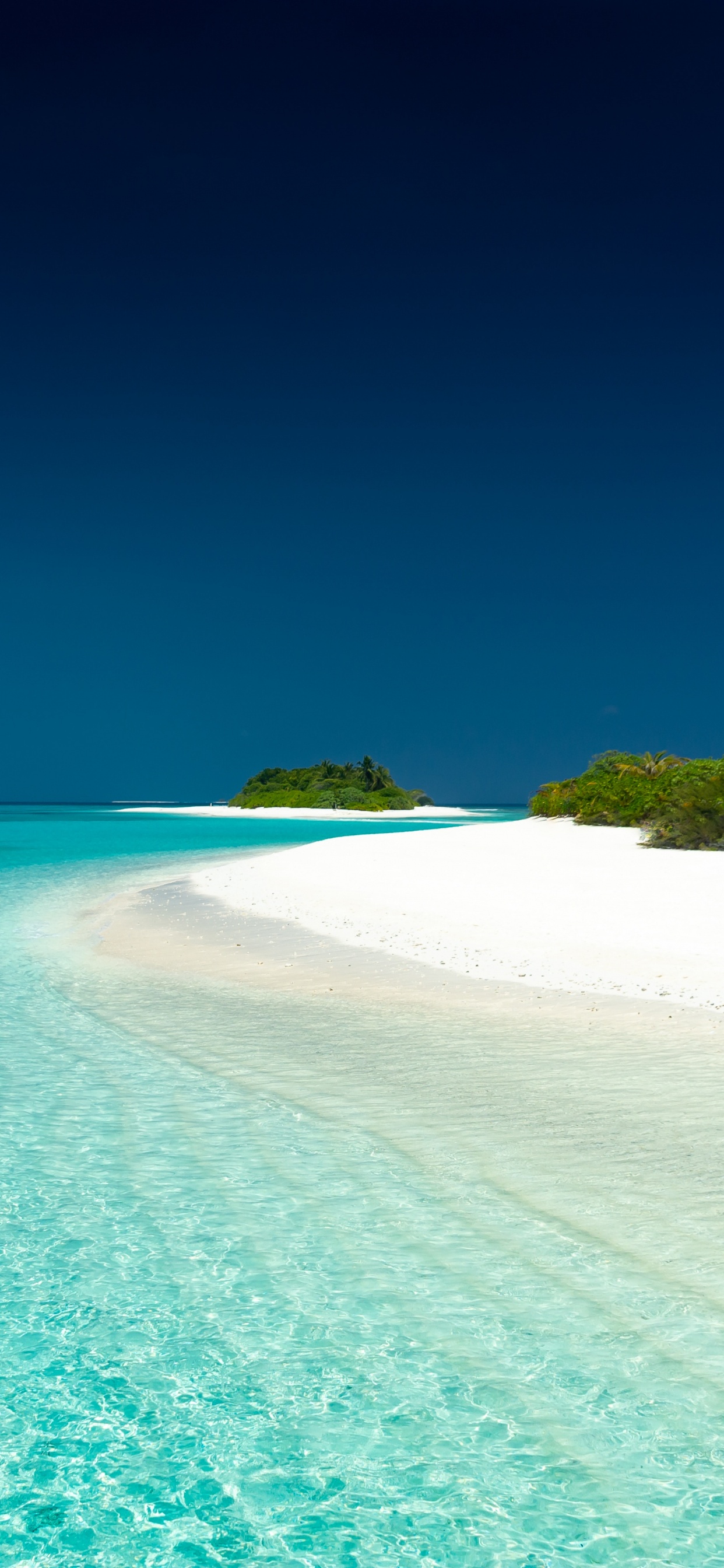 Blue, Sea, Water, Ocean, Tropics. Wallpaper in 1242x2688 Resolution