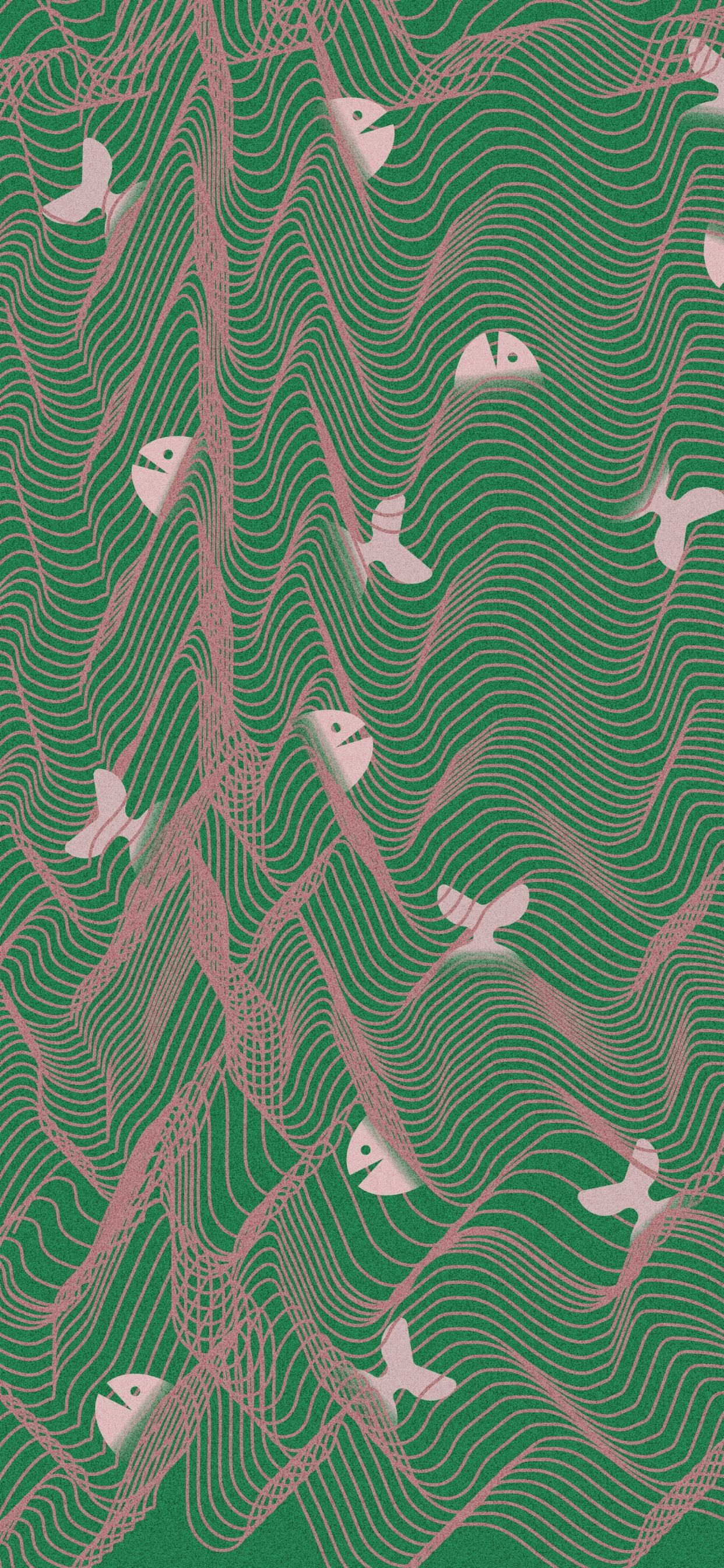 Patrón, Diseño, Verde, Textil, Rectángulo. Wallpaper in 1242x2688 Resolution