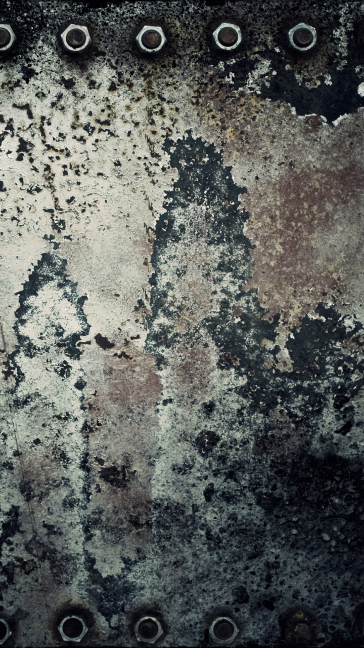 Peinture Abstraite Verte et Brune. Wallpaper in 720x1280 Resolution