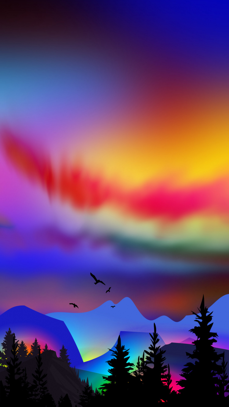 气氛, 光, 性质, 自然景观, 自然环境 壁纸 750x1334 允许