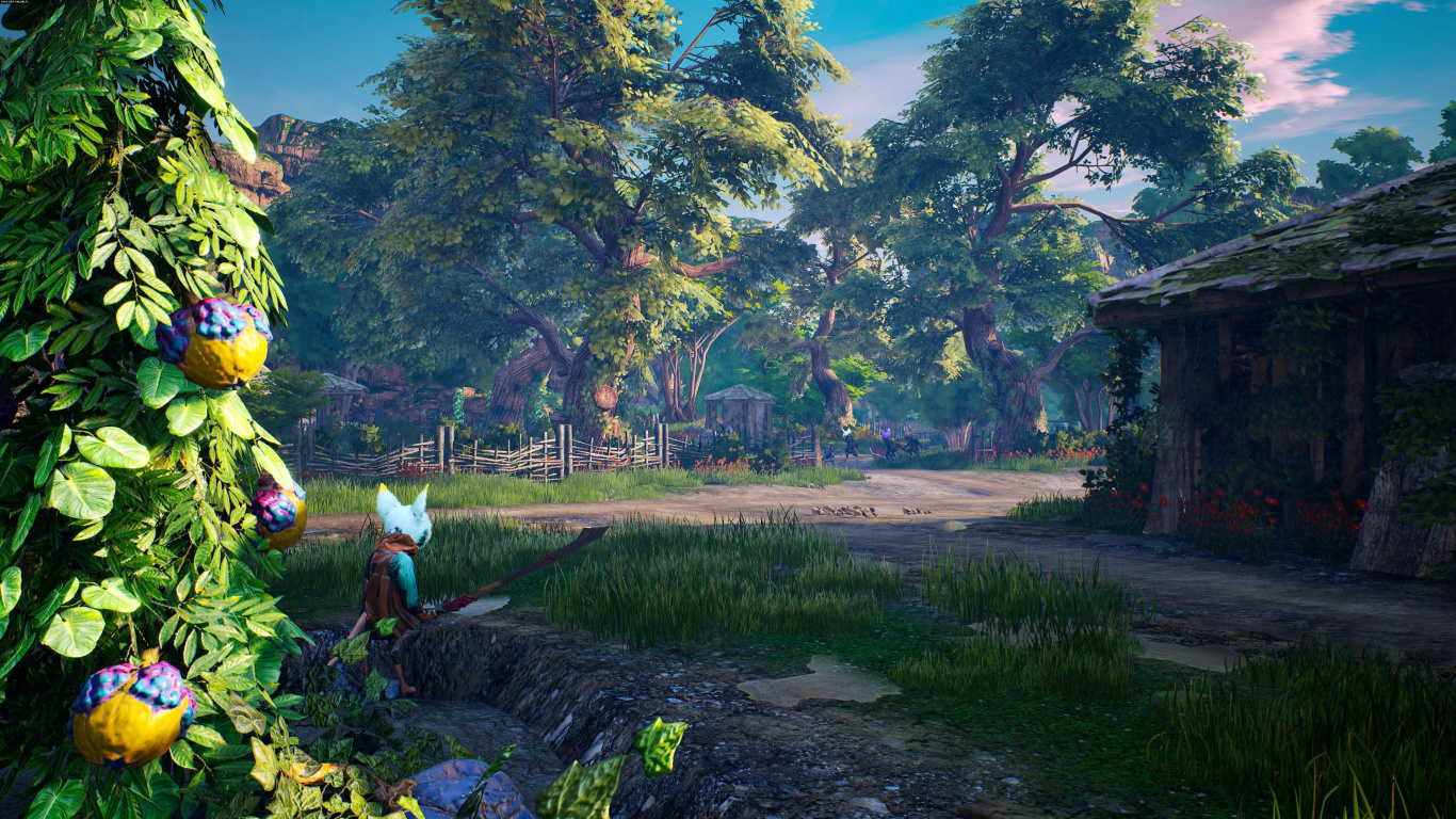 Biomutant Game, Biomutant, Open World, Playstation 4, Nature. Wallpaper in 1366x768 Resolution