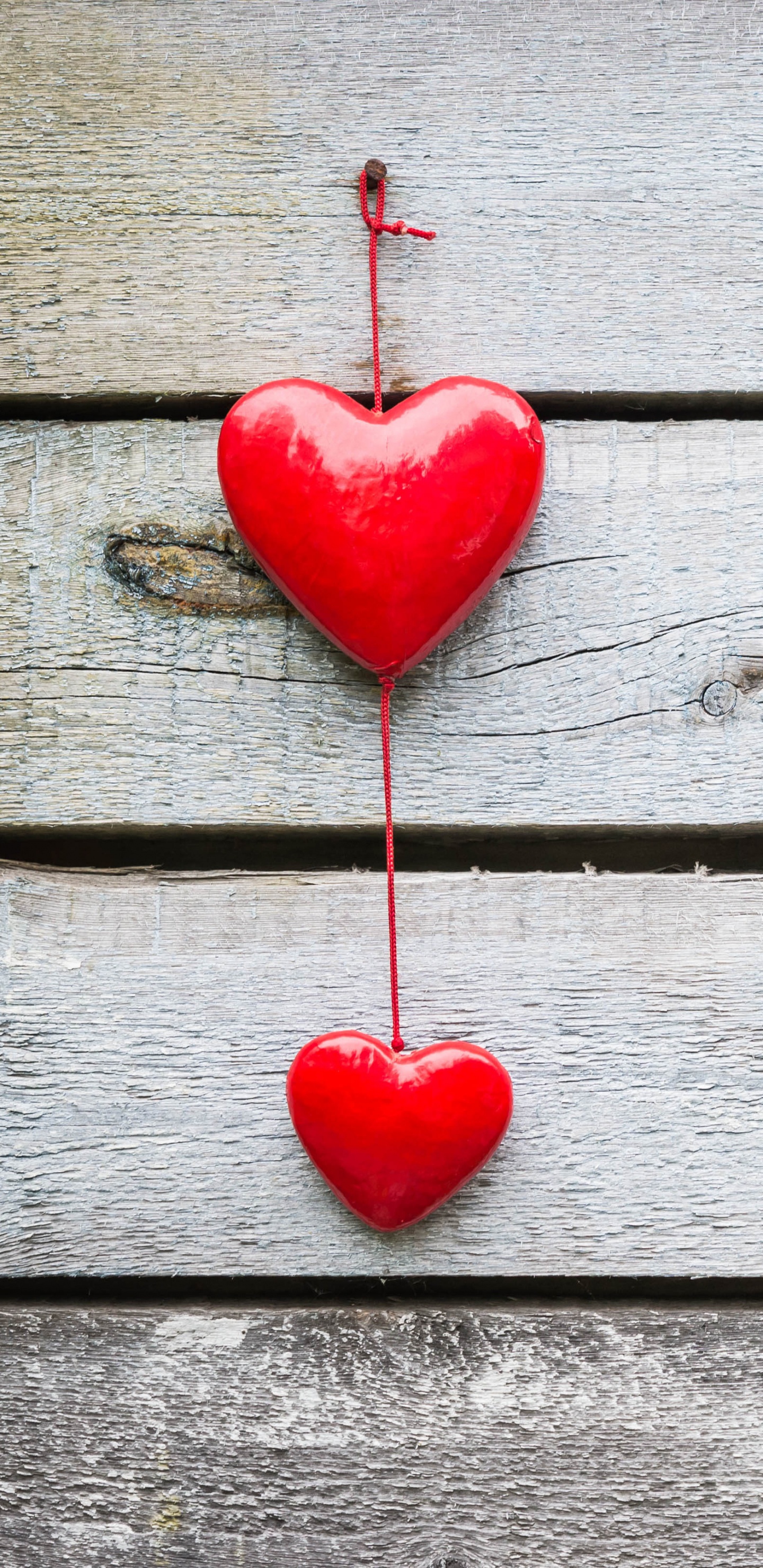 Cœur, Red, Amour, Ciel. Wallpaper in 1440x2960 Resolution