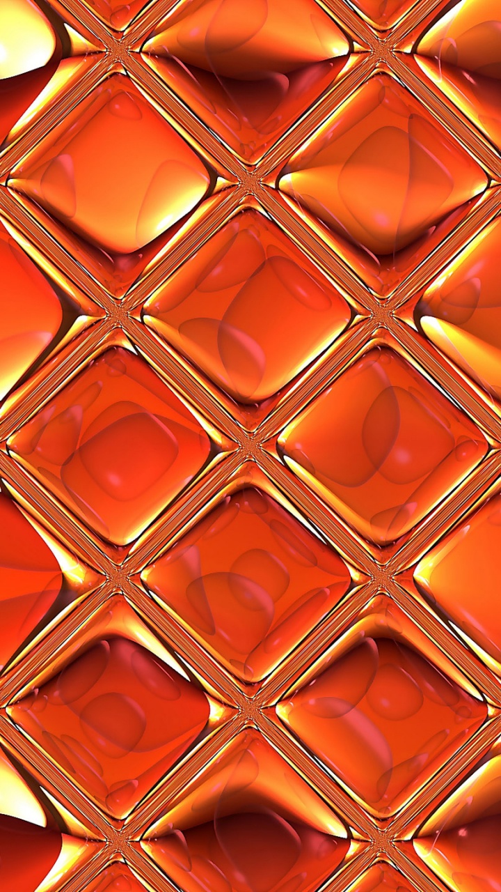 Illustration de Coeur Marron et Blanc. Wallpaper in 720x1280 Resolution