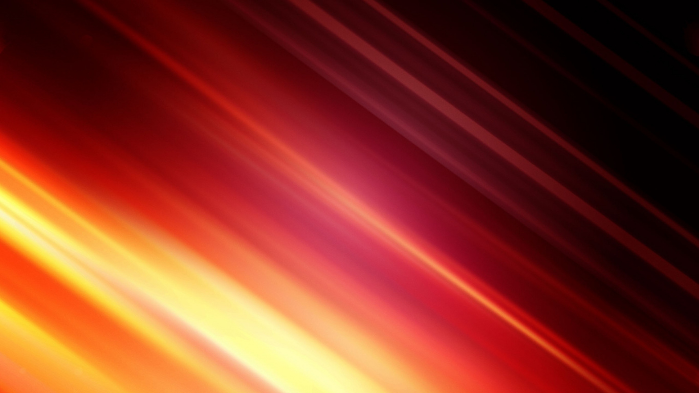 Orange Und Rotlicht Digitale Tapete. Wallpaper in 1366x768 Resolution