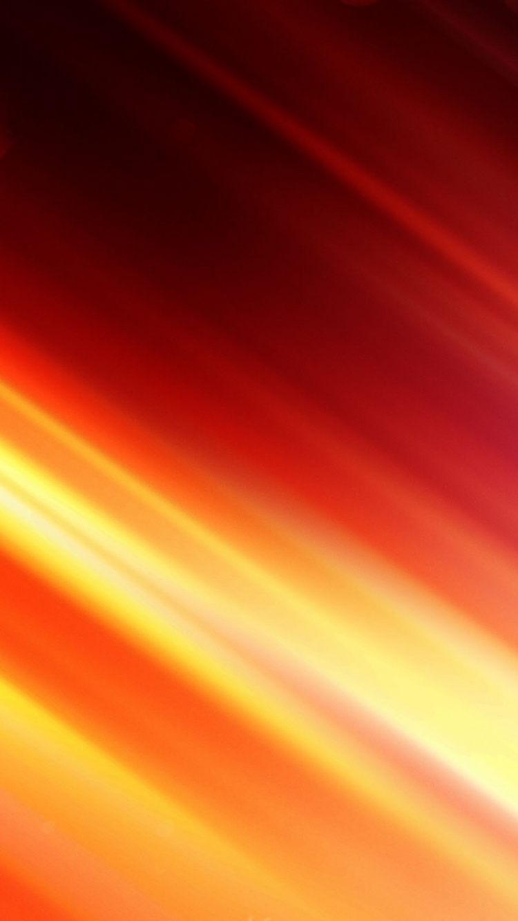 Papier Peint Numérique Lumière Orange et Rouge. Wallpaper in 750x1334 Resolution
