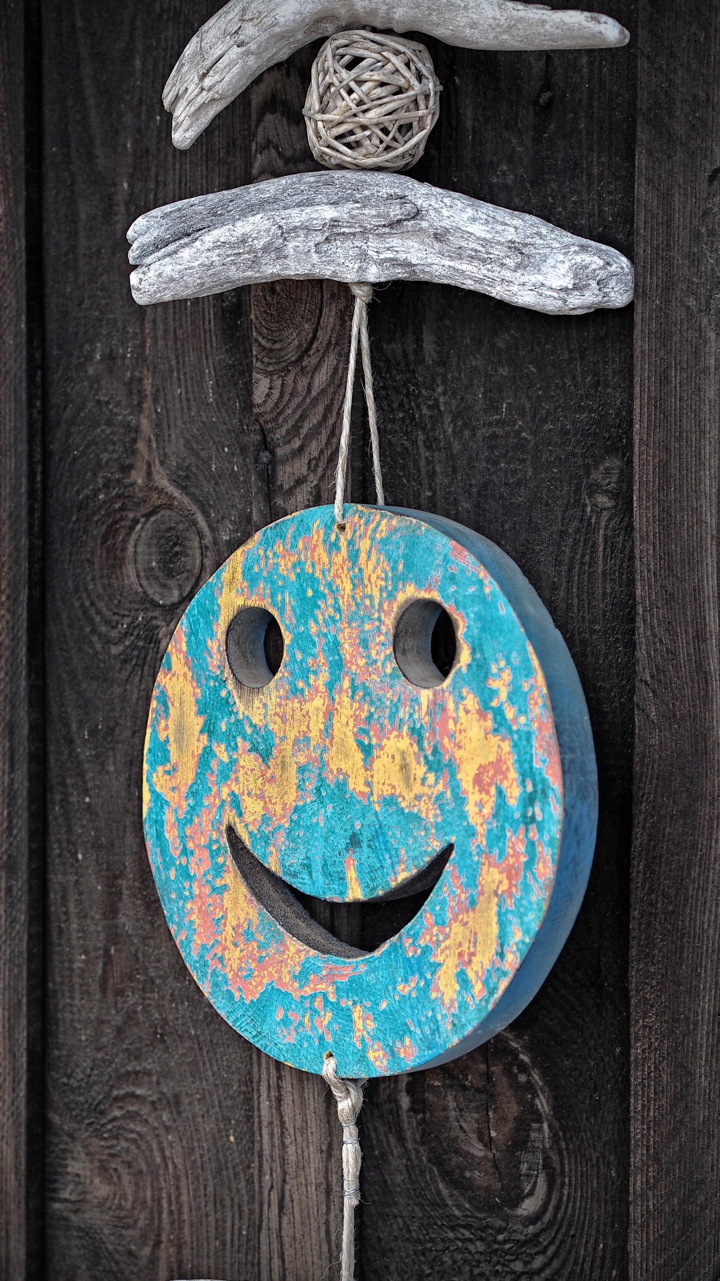 木, 微笑, 圆圈, 创造性的艺术, 笑脸 壁纸 1440x2560 允许