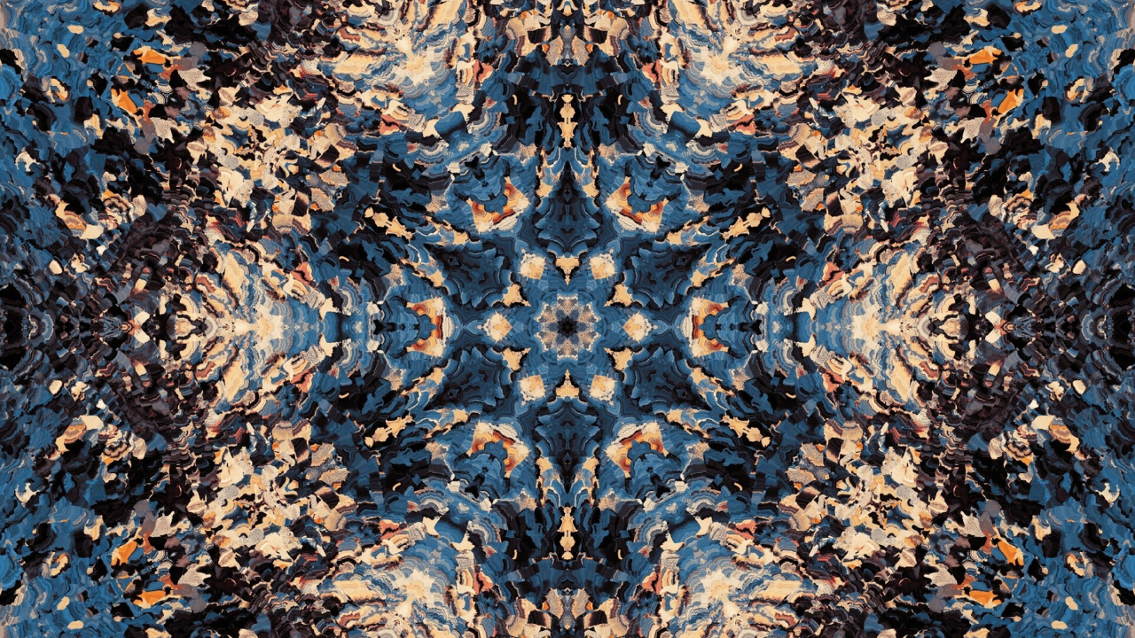 Blue and Brown Floral Textile. Wallpaper in 1280x720 Resolution