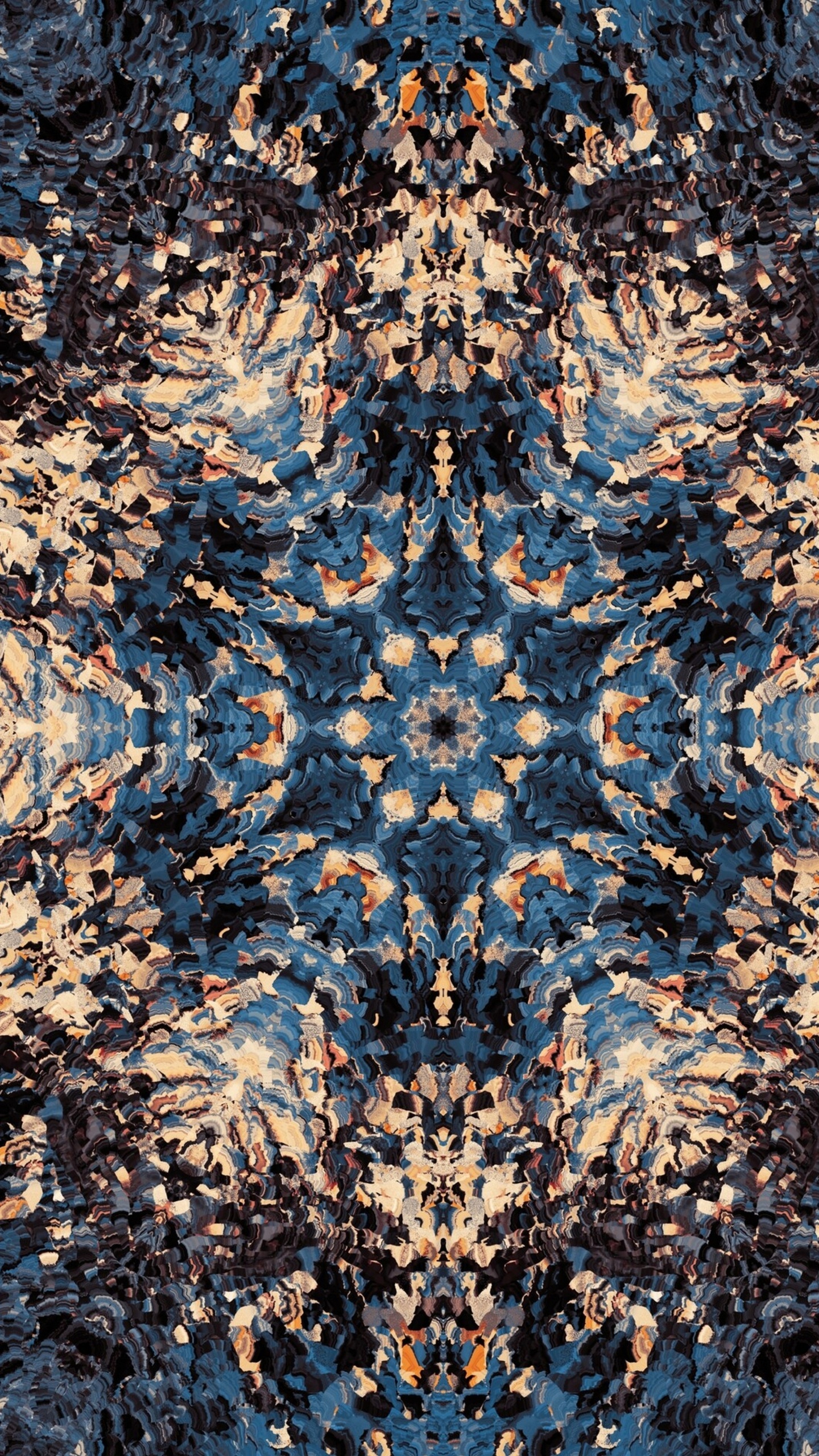 对称, 艺术, M树, 万花筒, 迷幻术 壁纸 1440x2560 允许