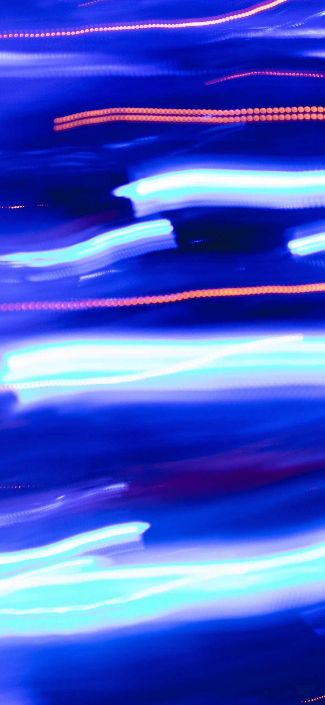 Pintura Abstracta Azul y Blanca. Wallpaper in 1125x2436 Resolution