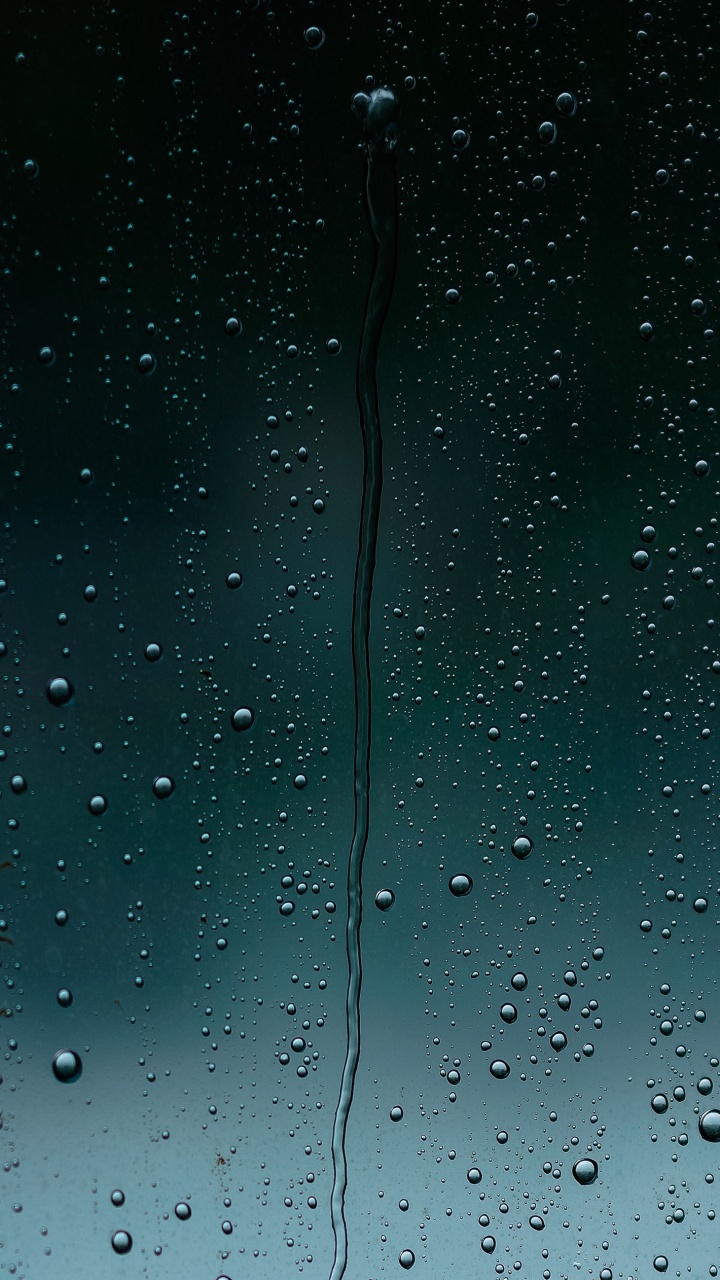 Regen, Wasser, Flüssigkeit, Farbtöne Und Schattierungen, Electric Blue. Wallpaper in 720x1280 Resolution