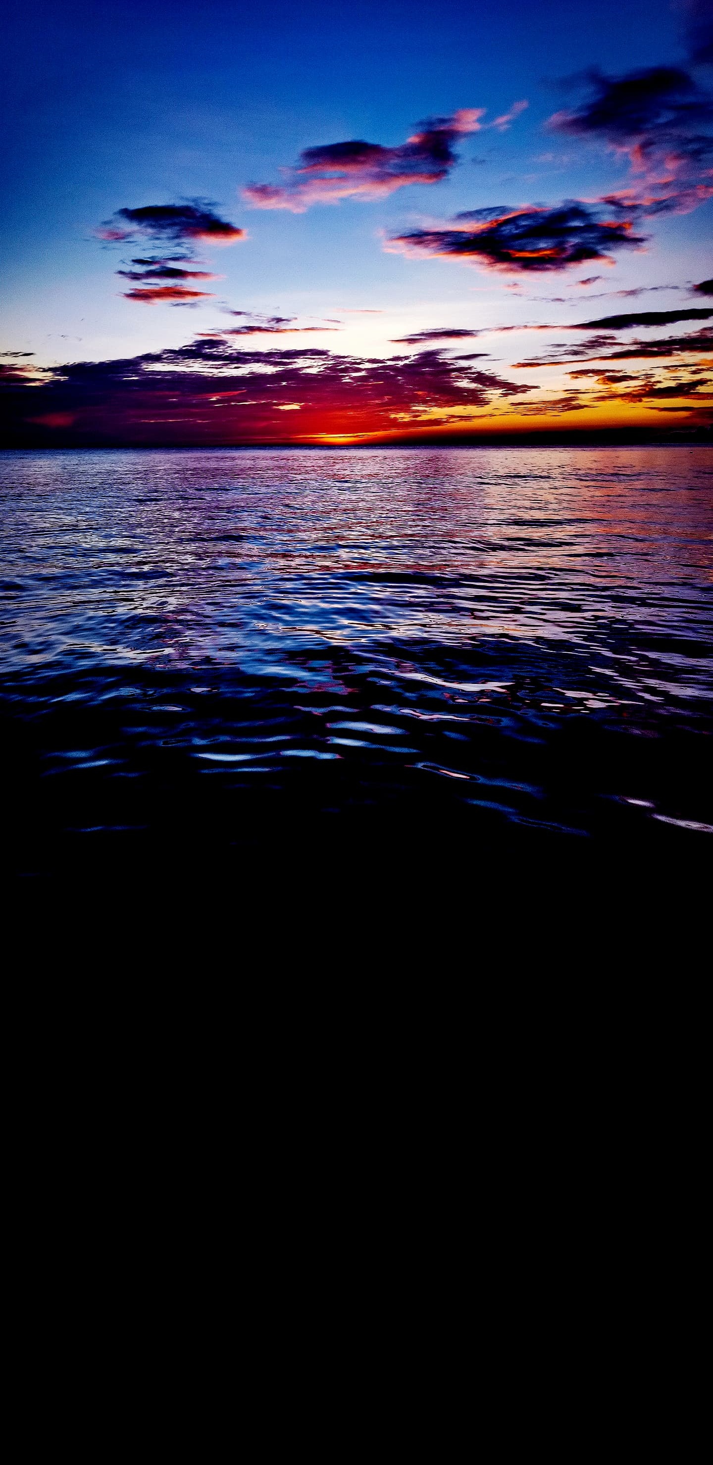 Agua, Ambiente, Los Recursos de Agua, Afterglow, Azul. Wallpaper in 1440x2960 Resolution