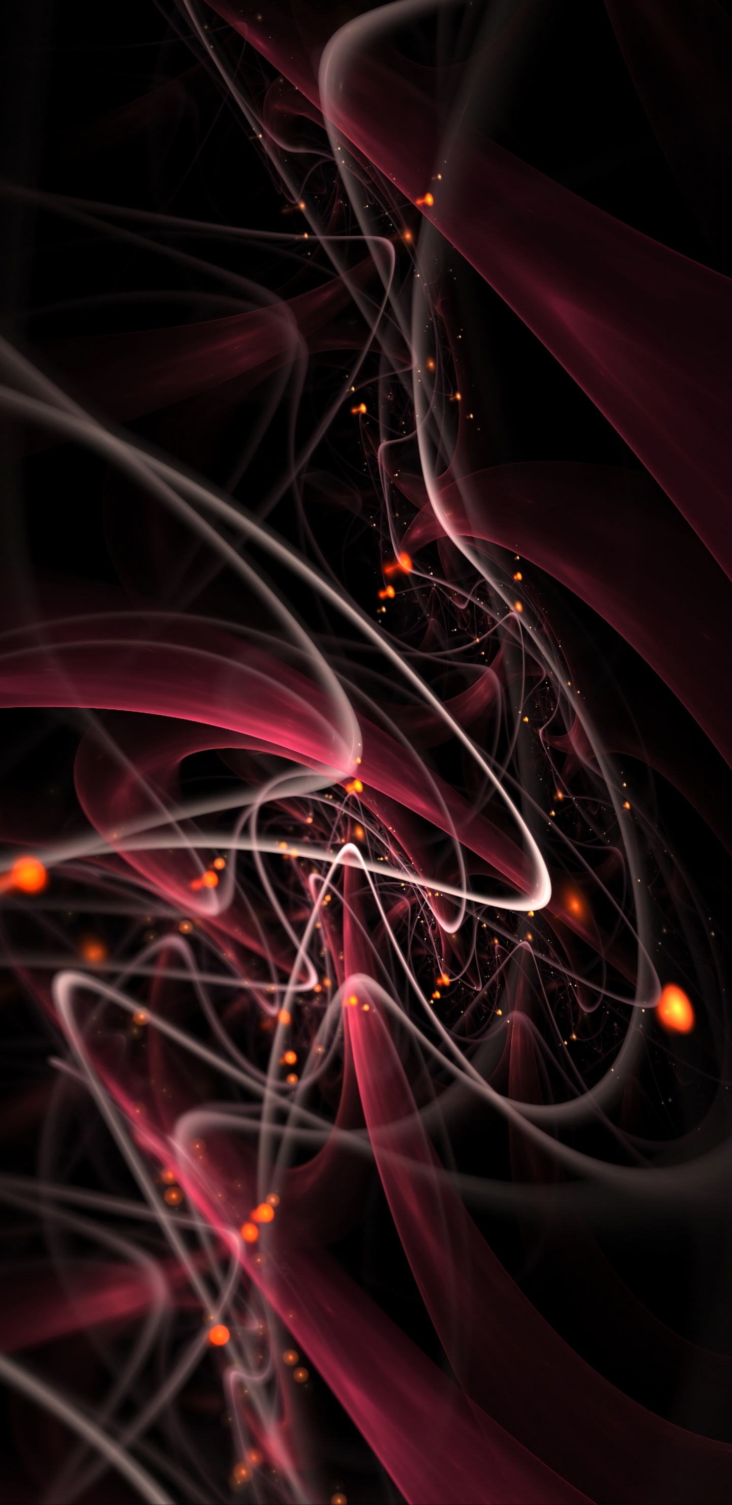 Red and Blue Light Digital Wallpaper. Wallpaper in 1440x2960 Resolution