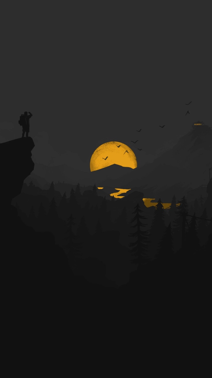 Ambiente, de la Media Luna, Luna, Atardecer, Objeto Astronómico. Wallpaper in 720x1280 Resolution