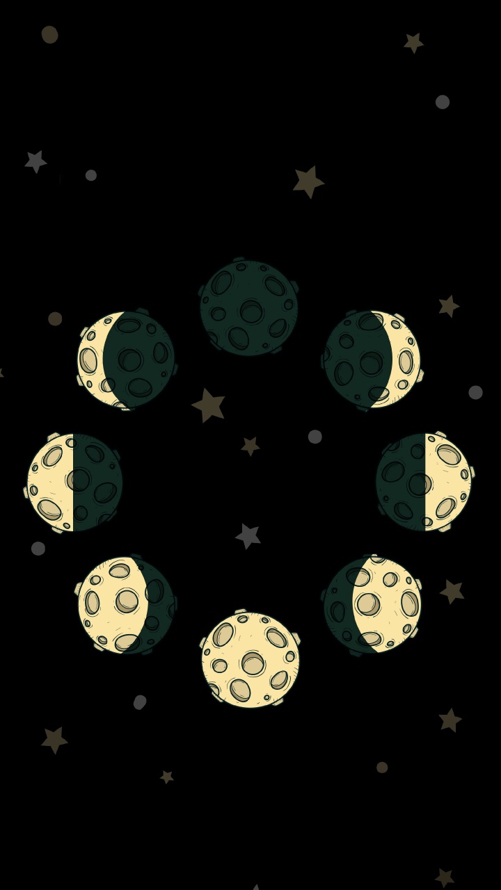 Visual Arts, Lunar Phase, Moon, Art, Circle. Wallpaper in 720x1280 Resolution