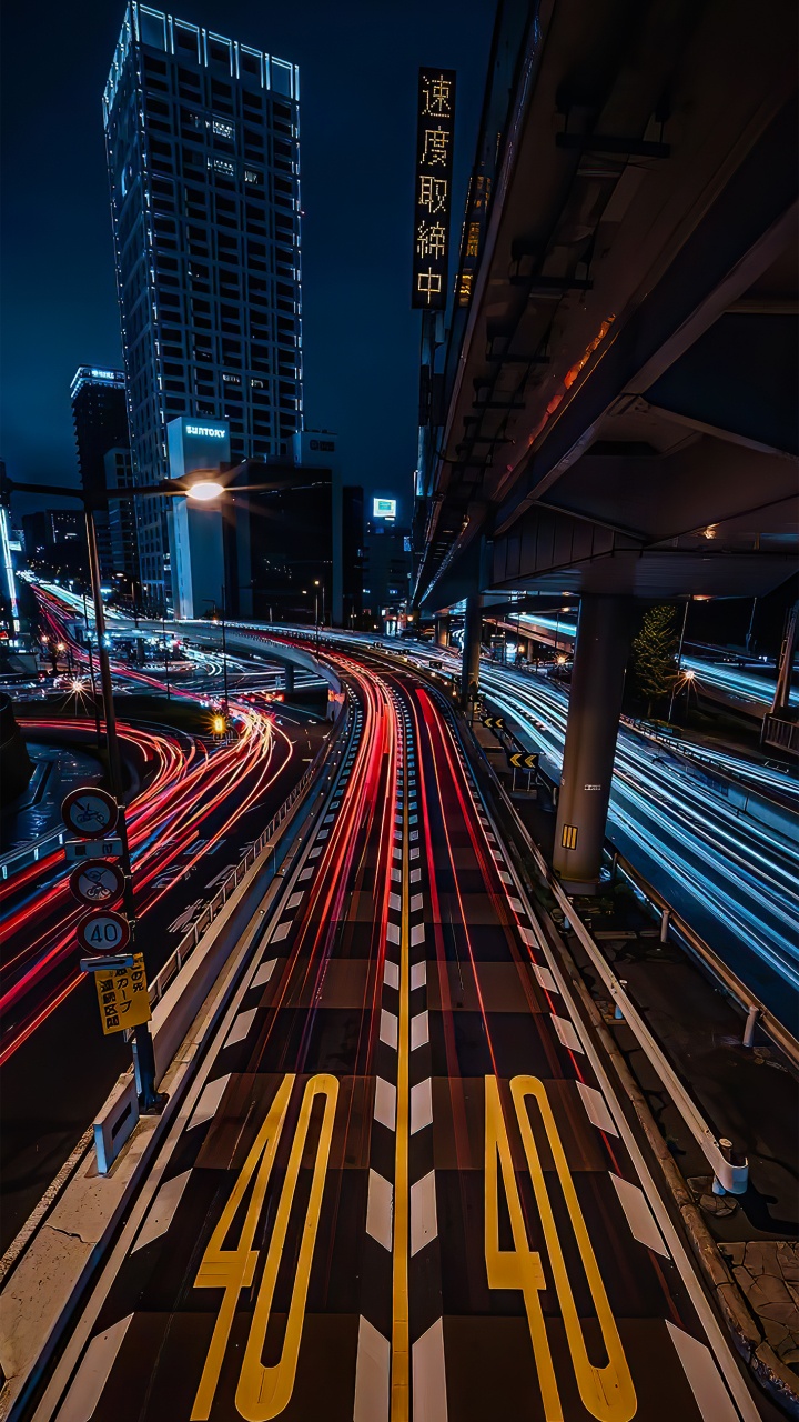 Building, Skyscraper, Infrastructure, Track, Electricity. Wallpaper in 720x1280 Resolution