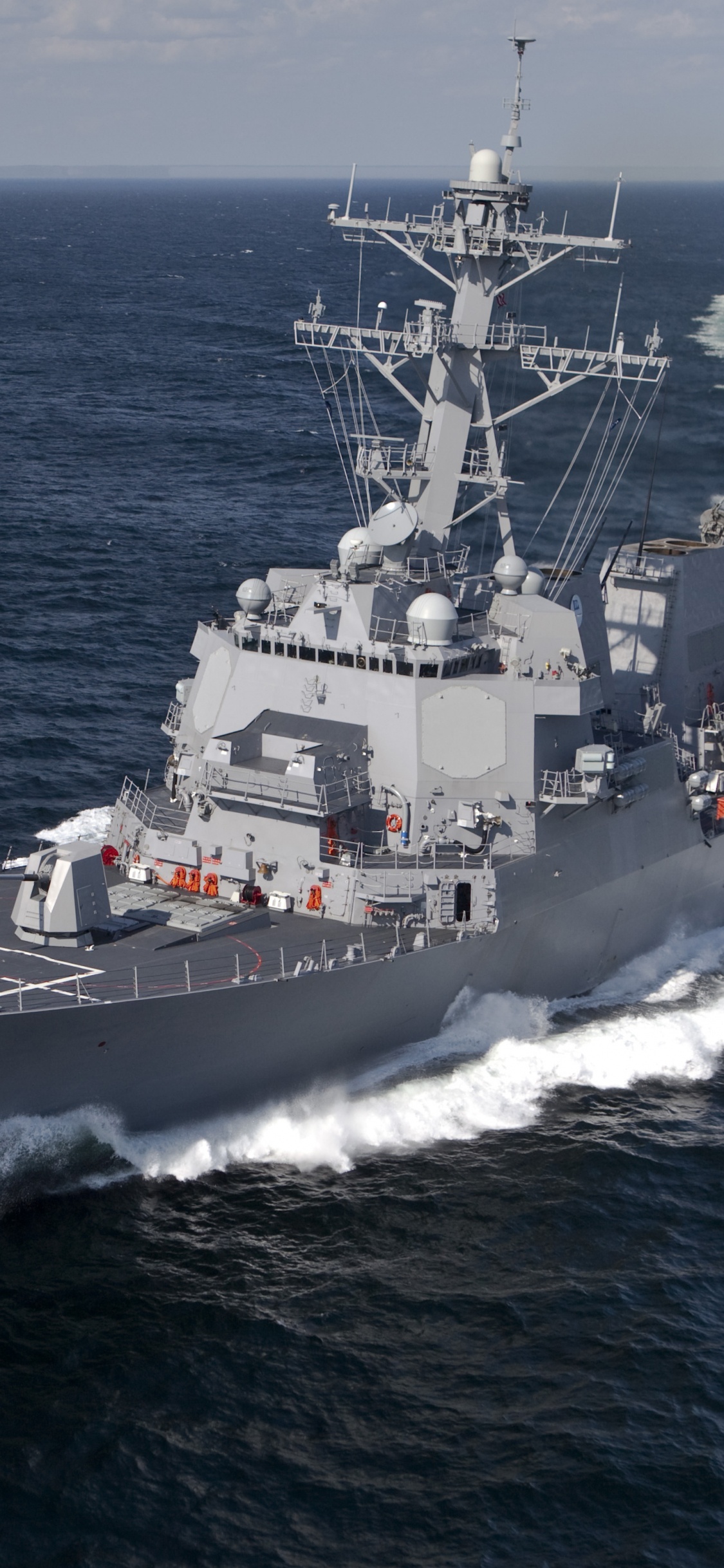 美国海军, 驱逐舰, 海军的船, 军舰, 船只 壁纸 1125x2436 允许