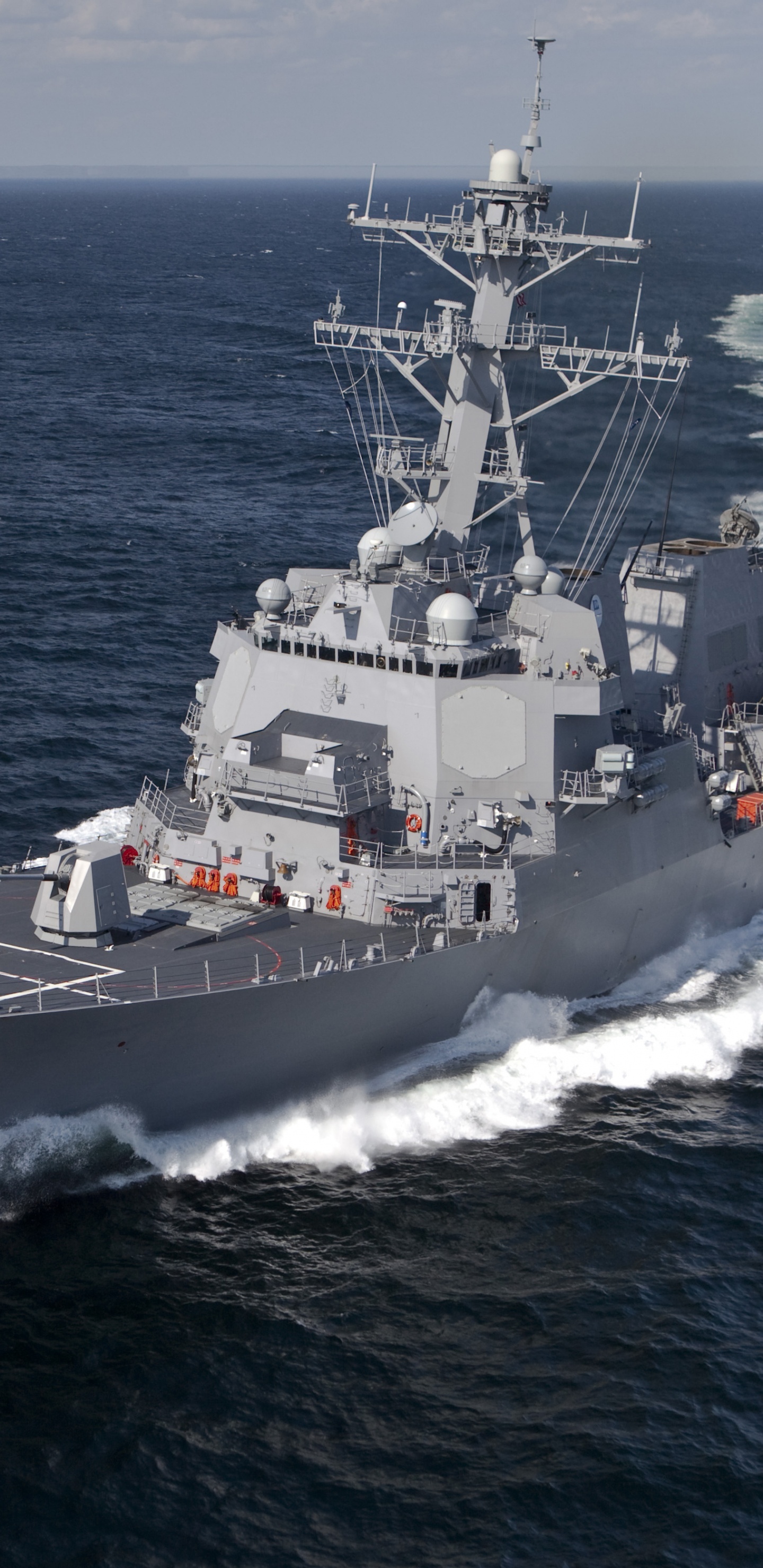 United States Navy, Zerst, Uss Jason Dunham, USS Arleigh Burke, Marine-Schiff. Wallpaper in 1440x2960 Resolution