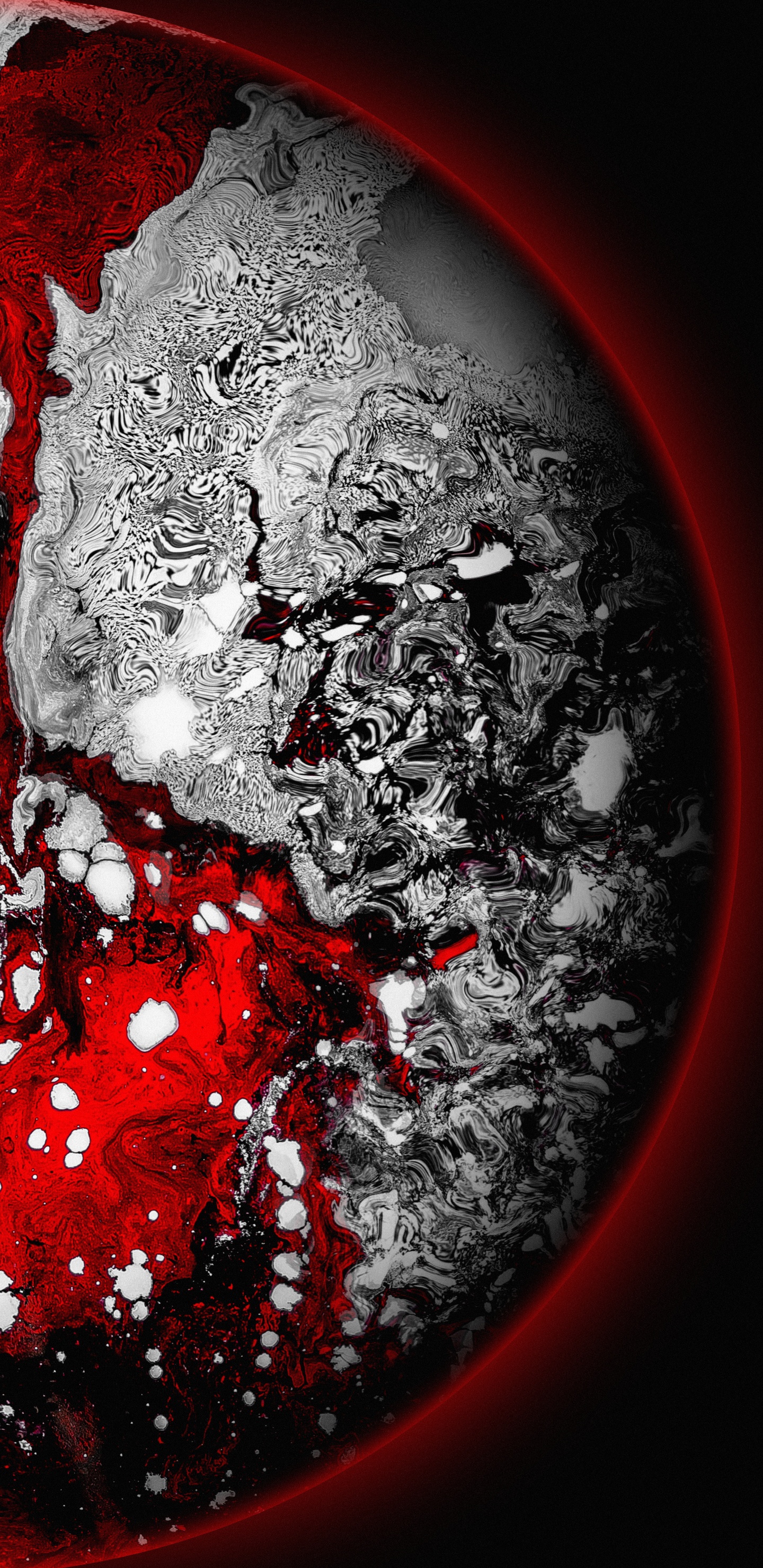 Terre, Communauté Xiaomi, Liquid, Fluide, Art. Wallpaper in 1440x2960 Resolution