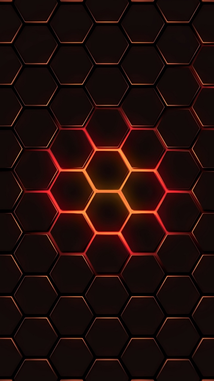 Rotes Und Schwarzes Quadratmuster. Wallpaper in 720x1280 Resolution