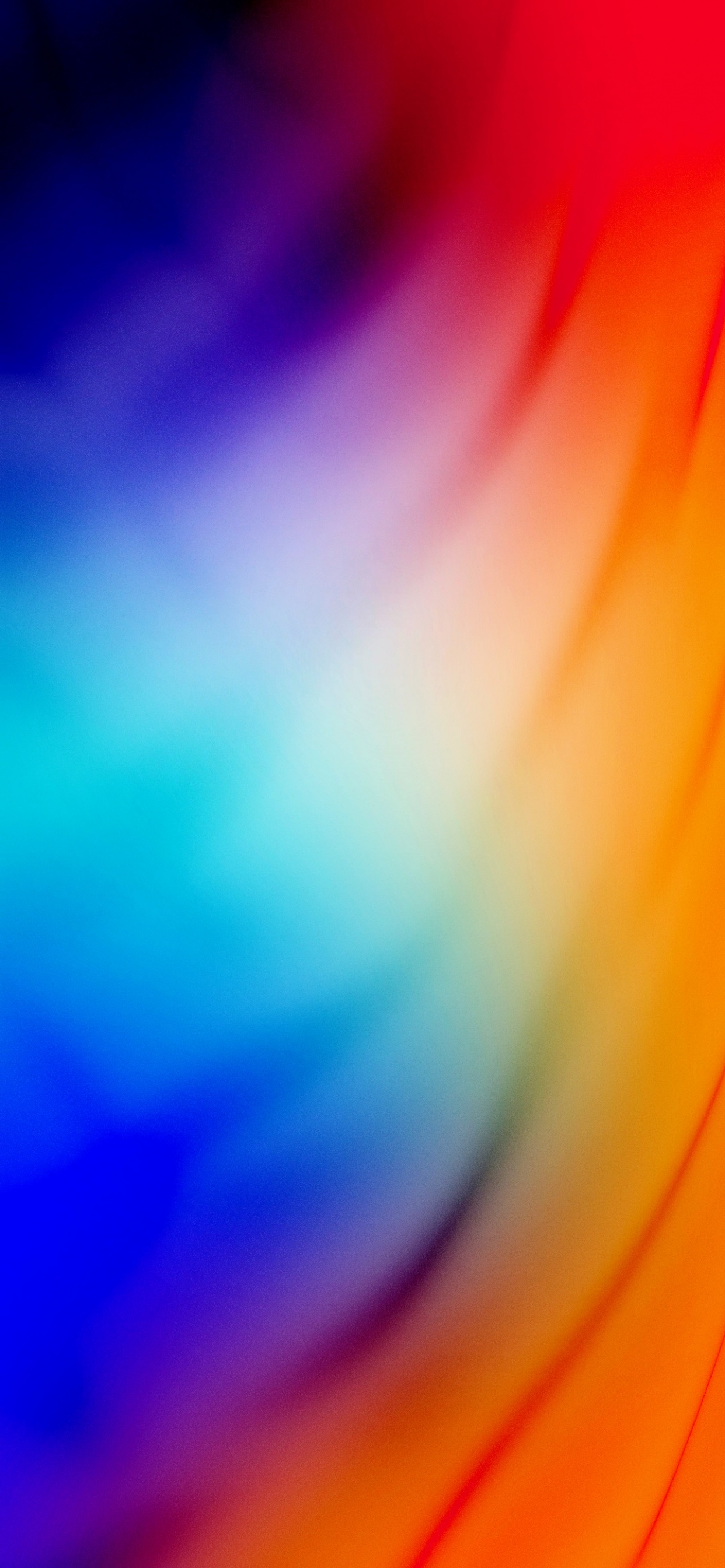 Orange, Colorfulness, Blue, Purple, Magenta. Wallpaper in 1242x2688 Resolution