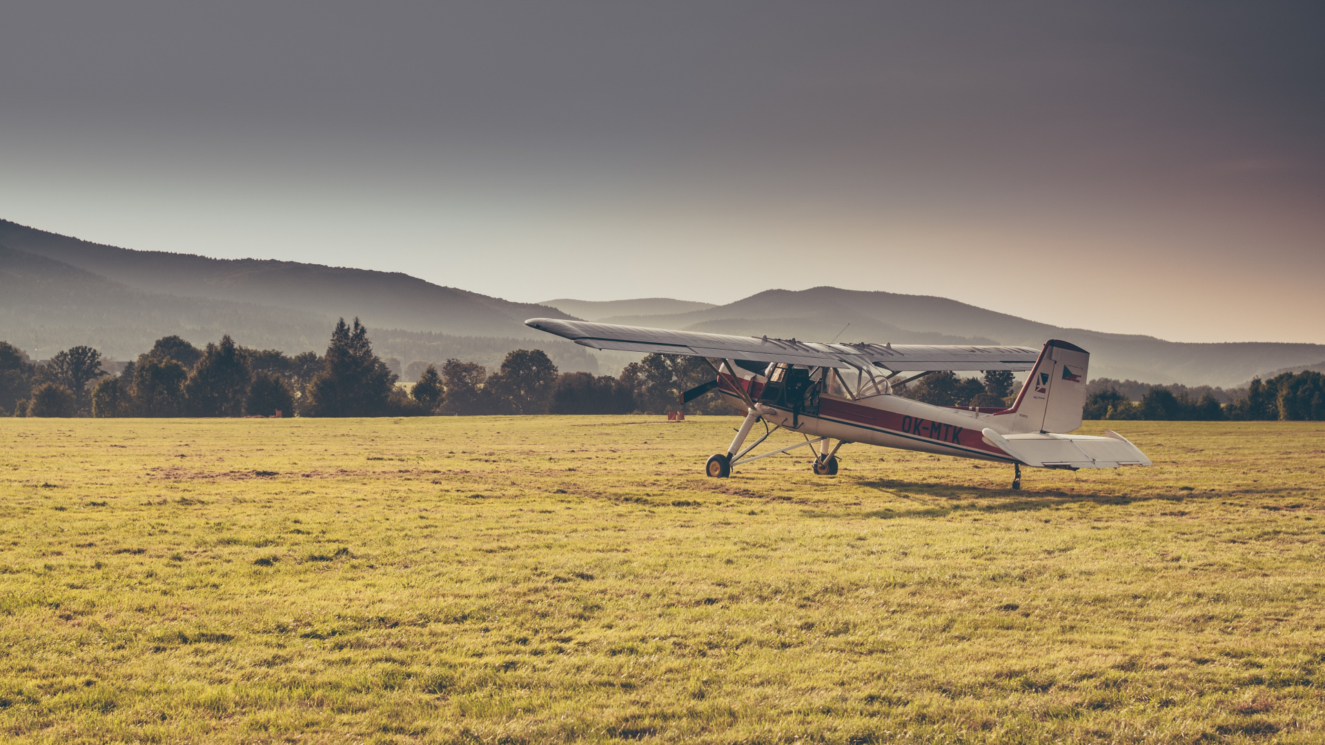 航空, 一般用航空, 航班, 生态系统, 草原 壁纸 1920x1080 允许