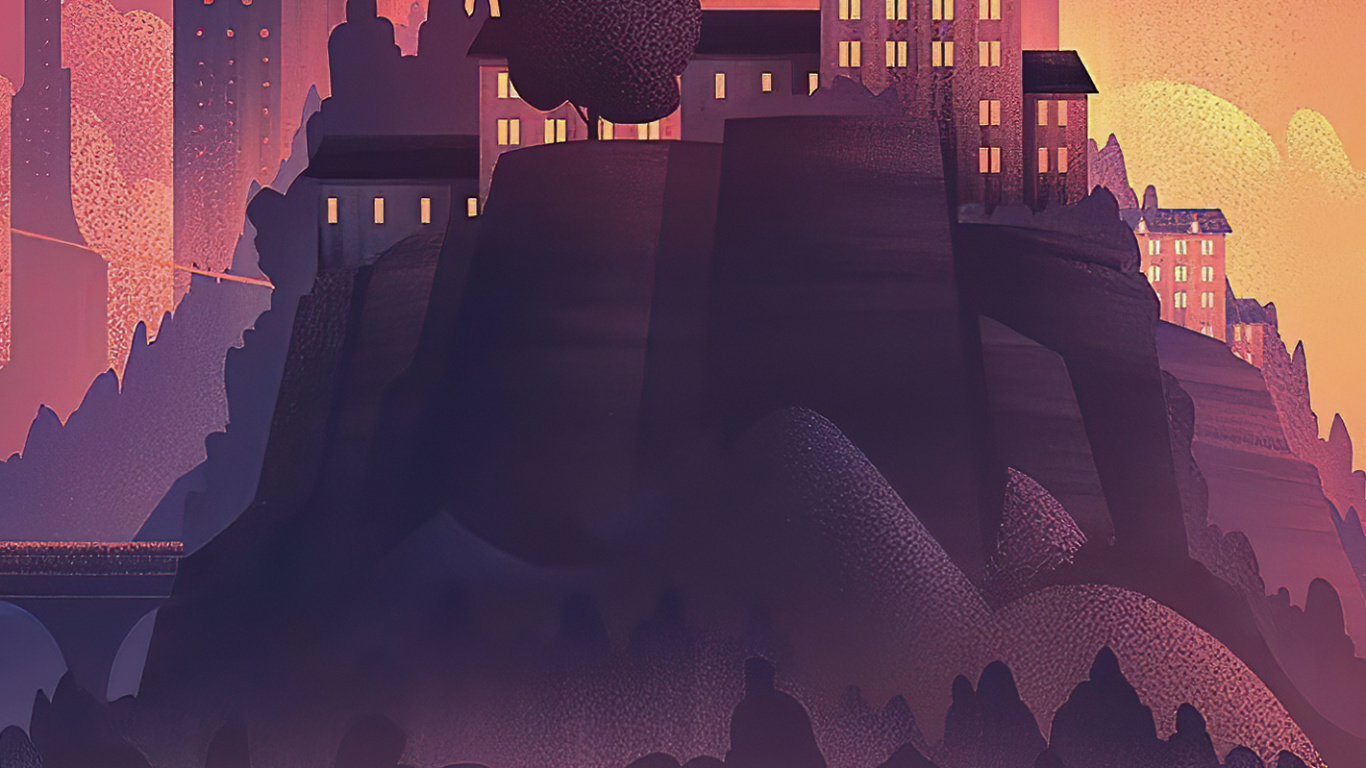 Cityscape, Building, Atmosphere, World, Light. Wallpaper in 1366x768 Resolution