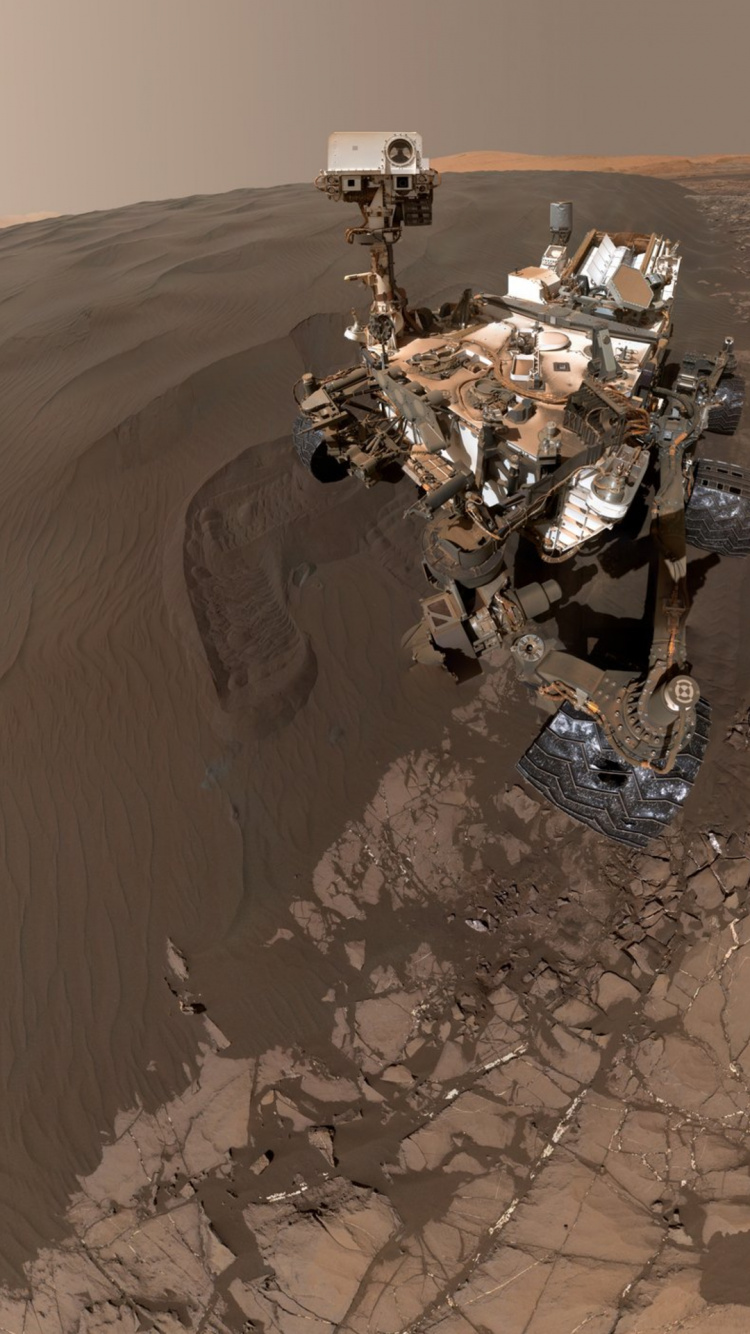 Marte, Curiosidad Marte Selfie, Marzo de 2020, Laboratorio de Ciencias de Marte, Curiosidad. Wallpaper in 750x1334 Resolution