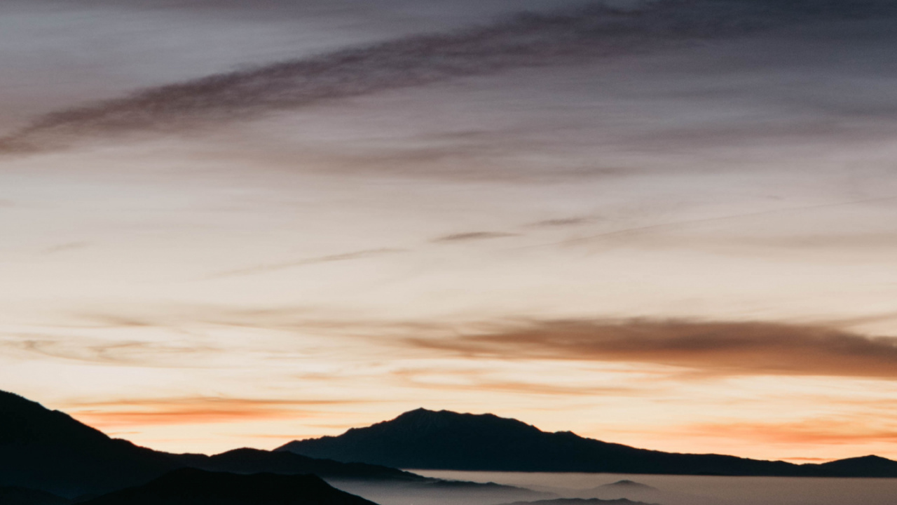 Ios, Cloud, Atmosphere, Ecoregion, Afterglow. Wallpaper in 1280x720 Resolution