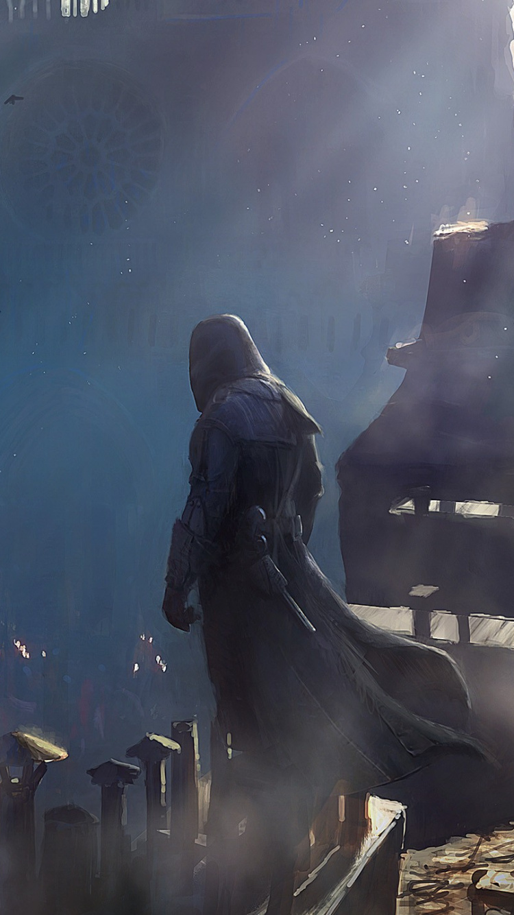 Assassins Creed Unity, Assassins Creed Syndicate, Ubisoft, Batman, pc Game. Wallpaper in 750x1334 Resolution