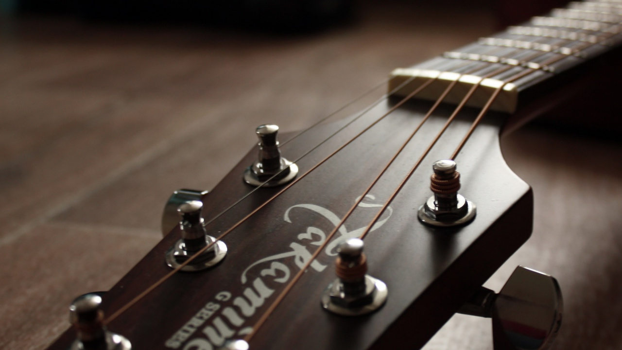 Guitar, String Instrument, Musical Instrument, Plucked String Instruments, Bass Guitar. Wallpaper in 1280x720 Resolution