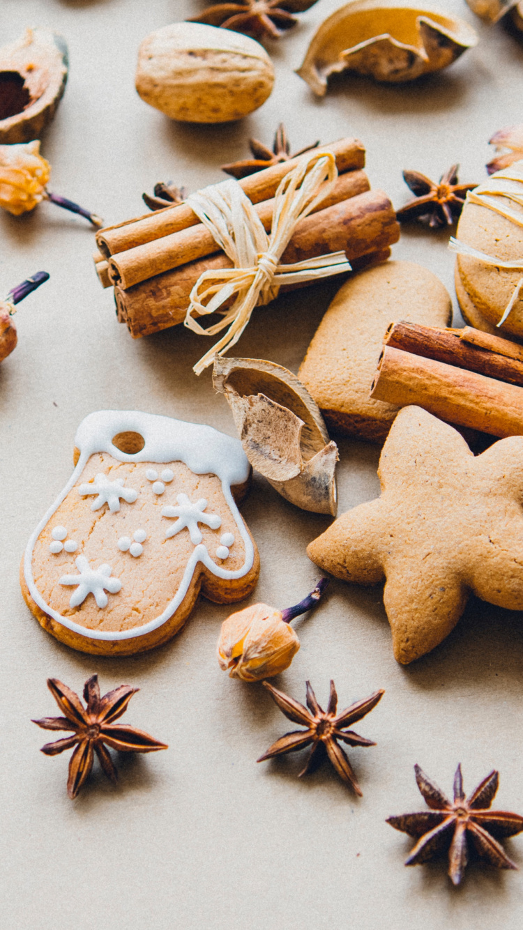 Weihnachtsgewürze, Spice, Weihnachten, Glühwein, Zimt. Wallpaper in 750x1334 Resolution