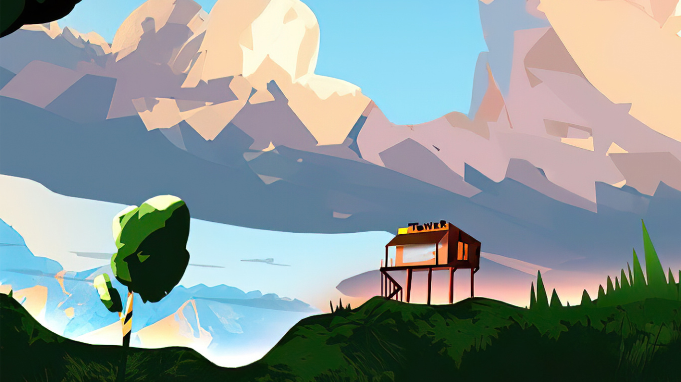 野花, 艺术, 绘画, 扇子的艺术, 卡通 壁纸 1366x768 允许