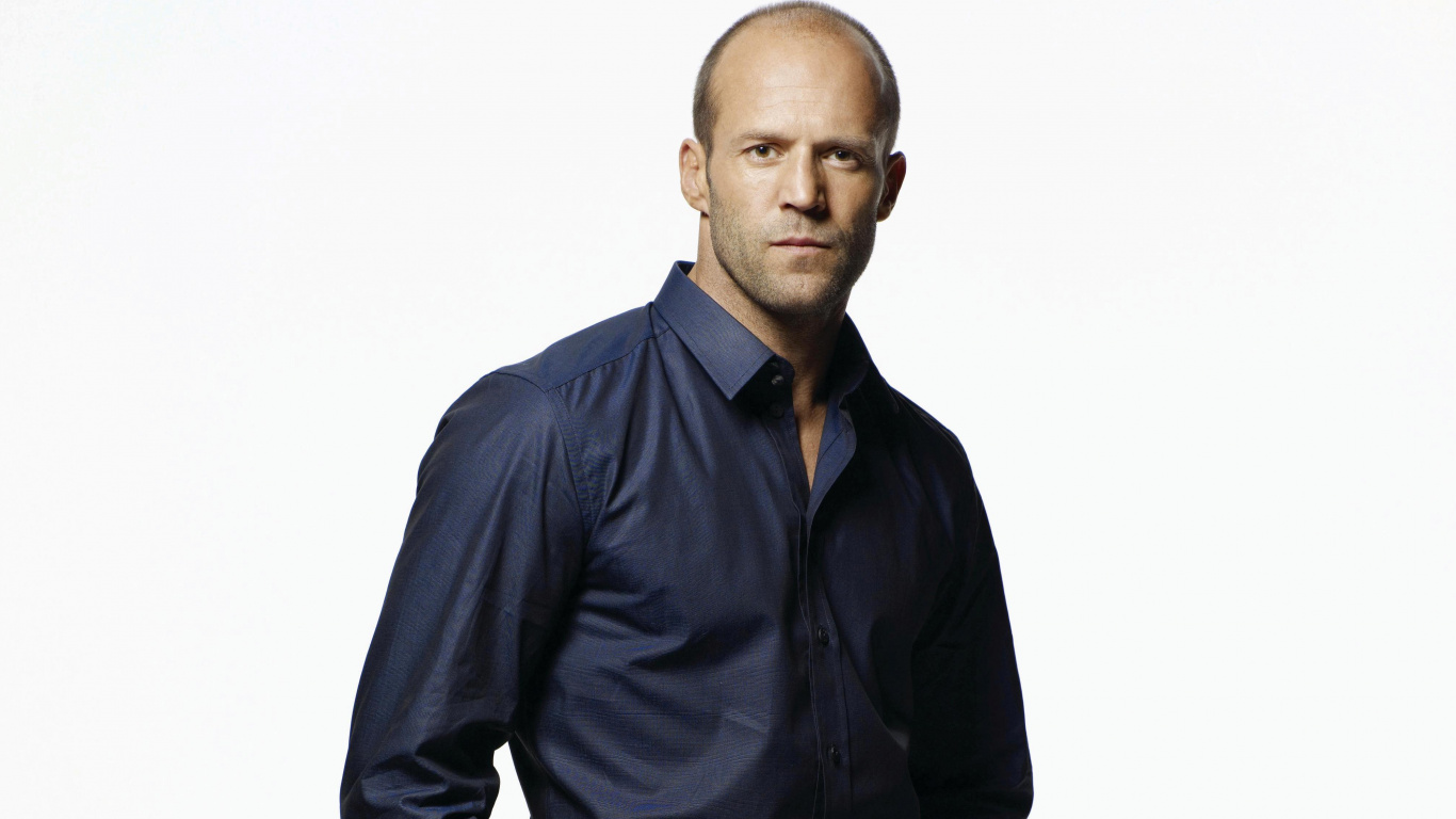 Jason Statham, The Mechanic, Suit, Dress Shirt, Outerwear. Wallpaper in 1366x768 Resolution