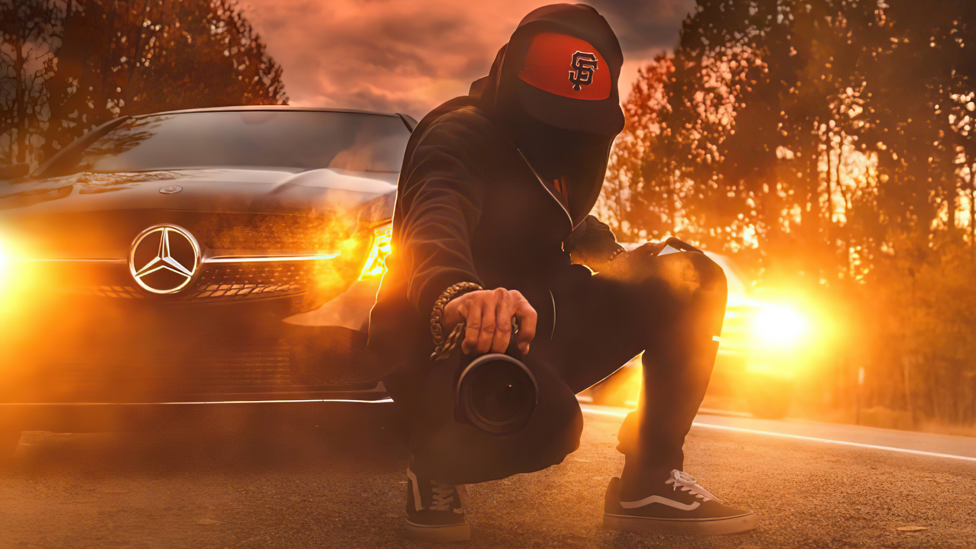 Allein Kamera, Fujifilm Gfx100, Kunst, Car, Automotive Lighting. Wallpaper in 1920x1080 Resolution