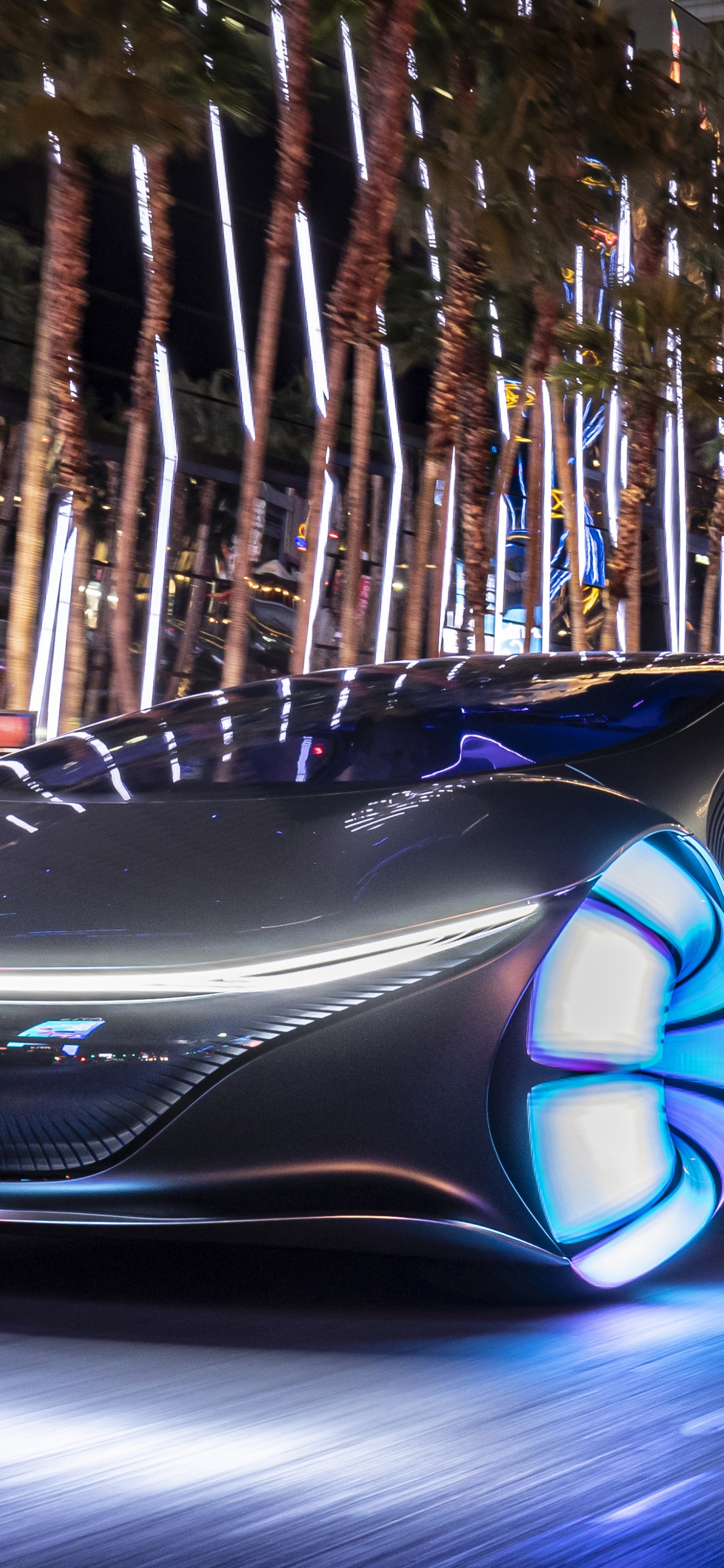 Mercedes Benz Vision Avtr, Mercedes-Benz Vision SLA, Mercedes-benz Vision Eqs, Coche, Mercedes Benz. Wallpaper in 1242x2688 Resolution