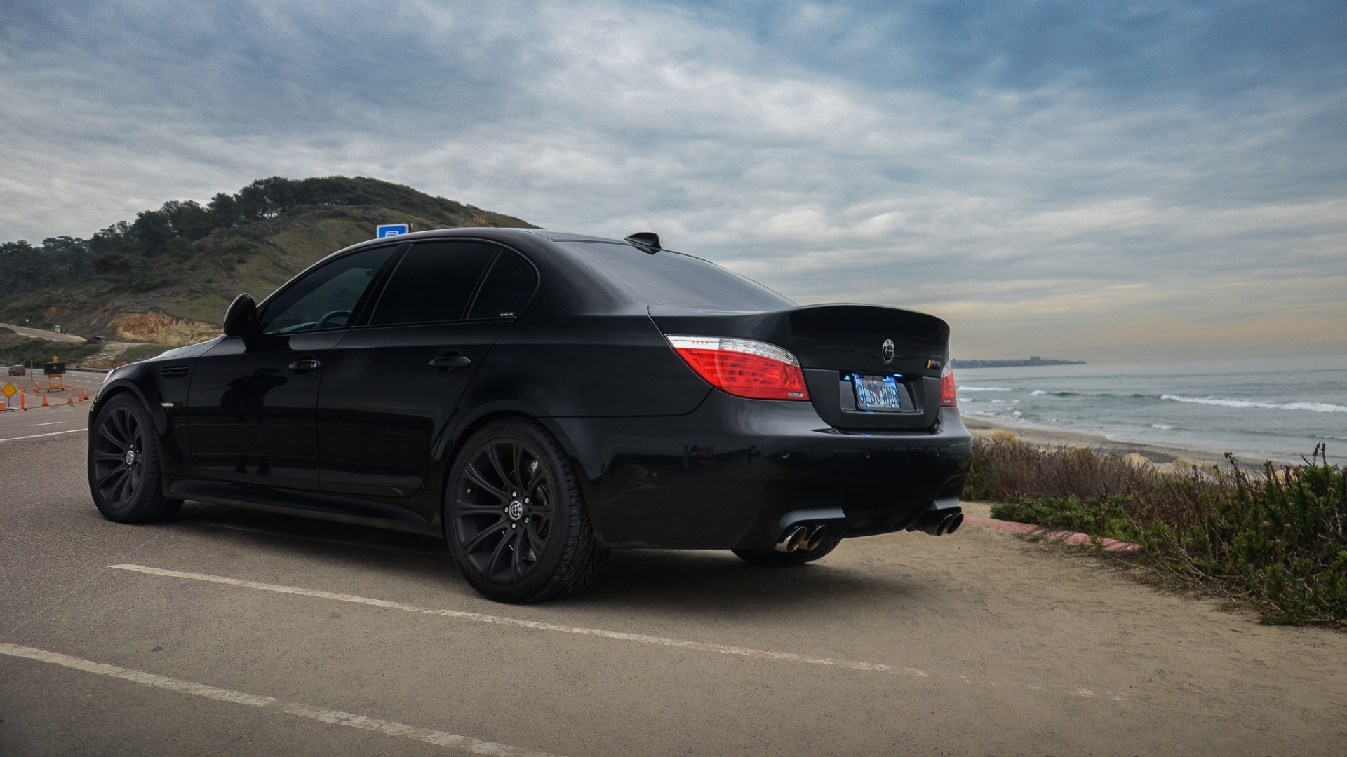 Black Honda Sedan on Road During Daytime. Wallpaper in 1920x1080 Resolution